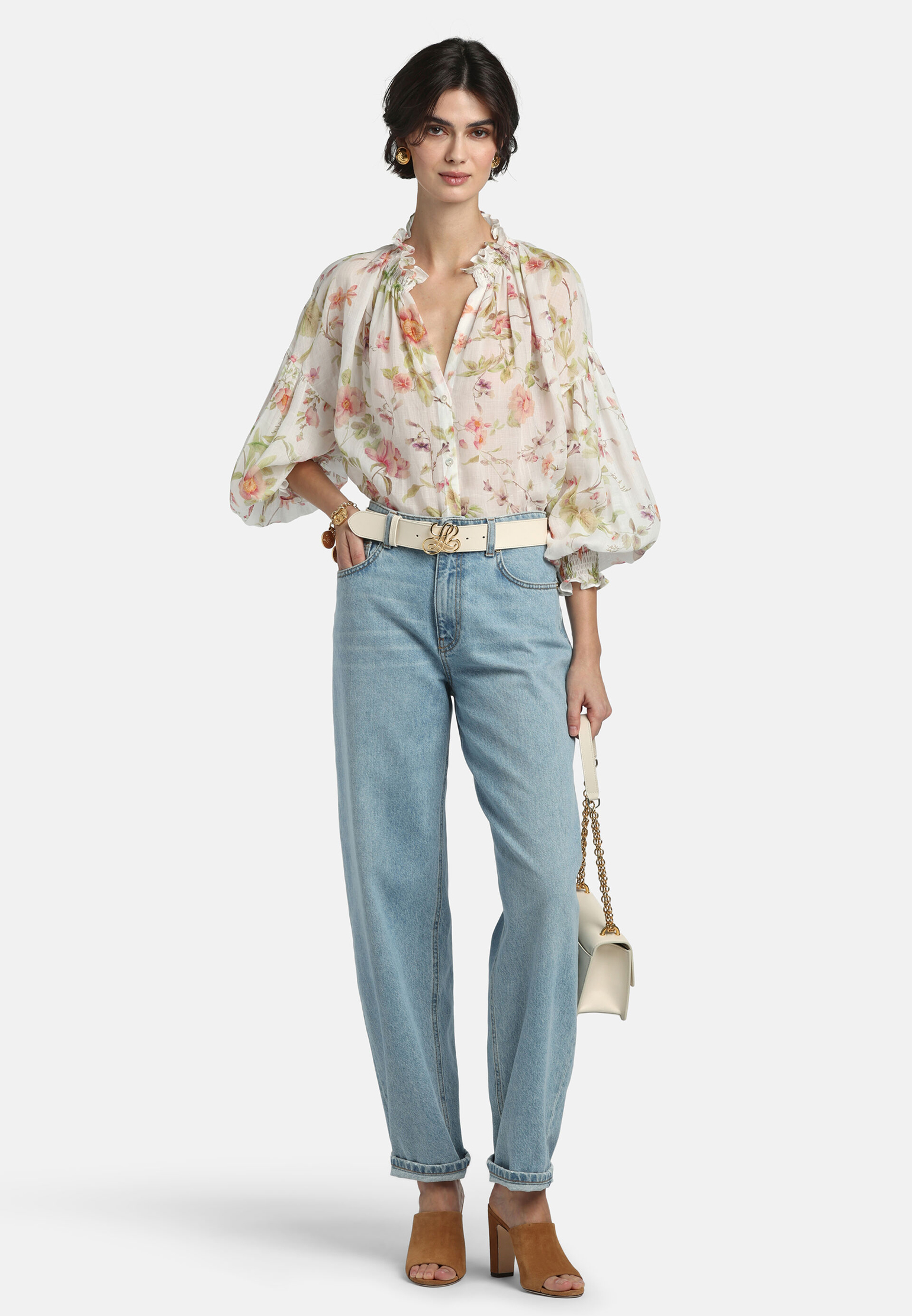 

Блуза LUISA SPAGNOLI, Белый, Белый