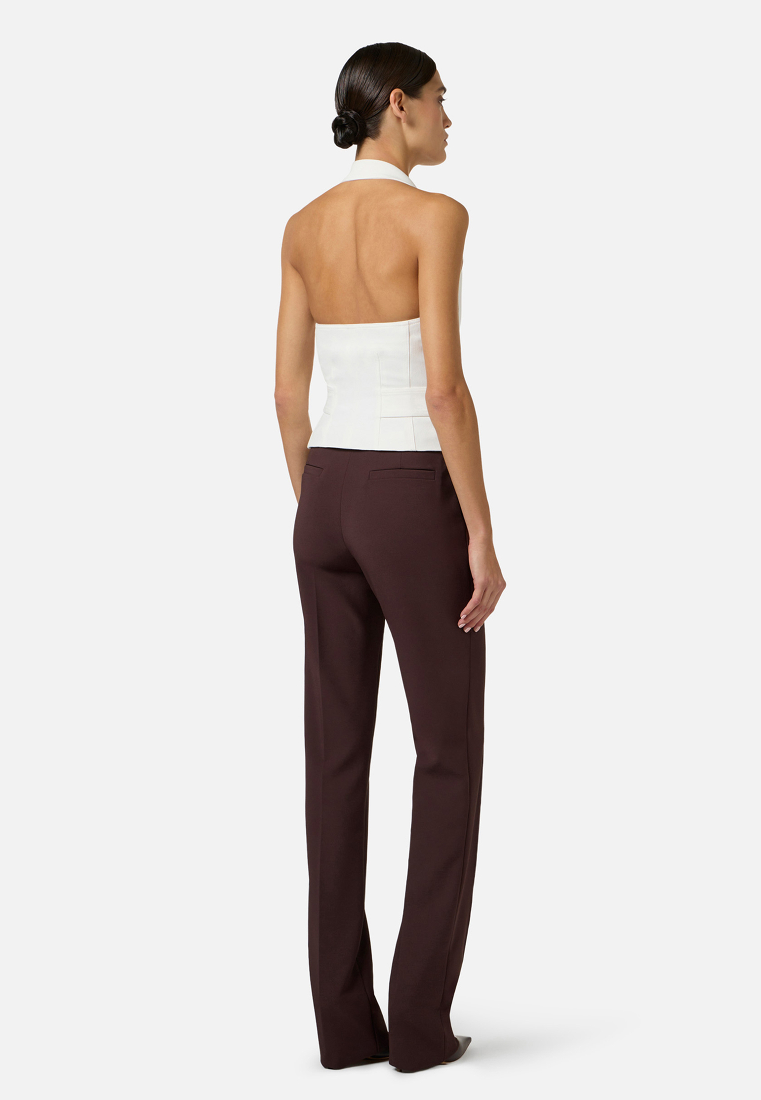 

Брюки ELISABETTA FRANCHI, Коричневый, Коричневый