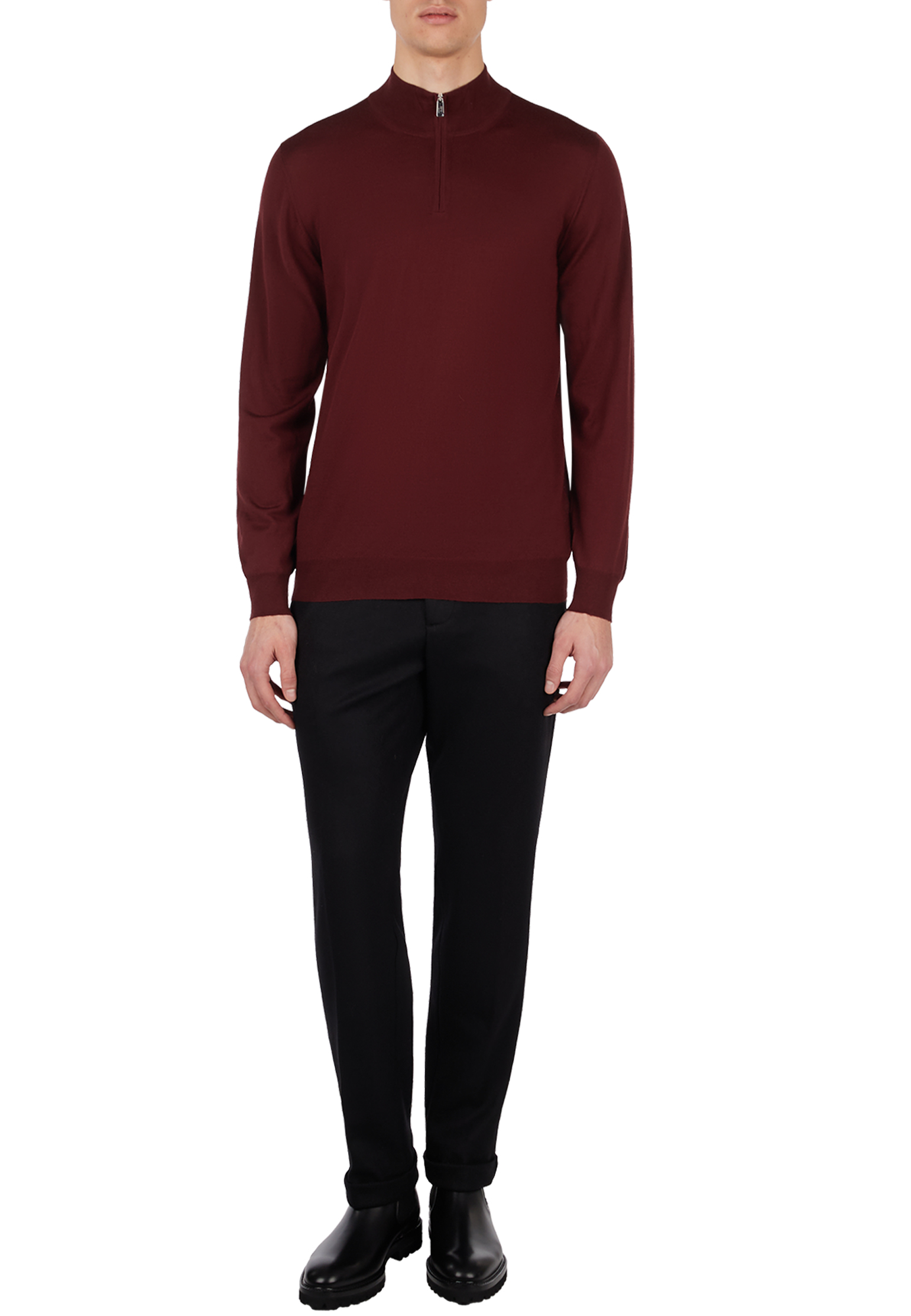 

Джемпер FEDELI, Бордовый, Бордовый