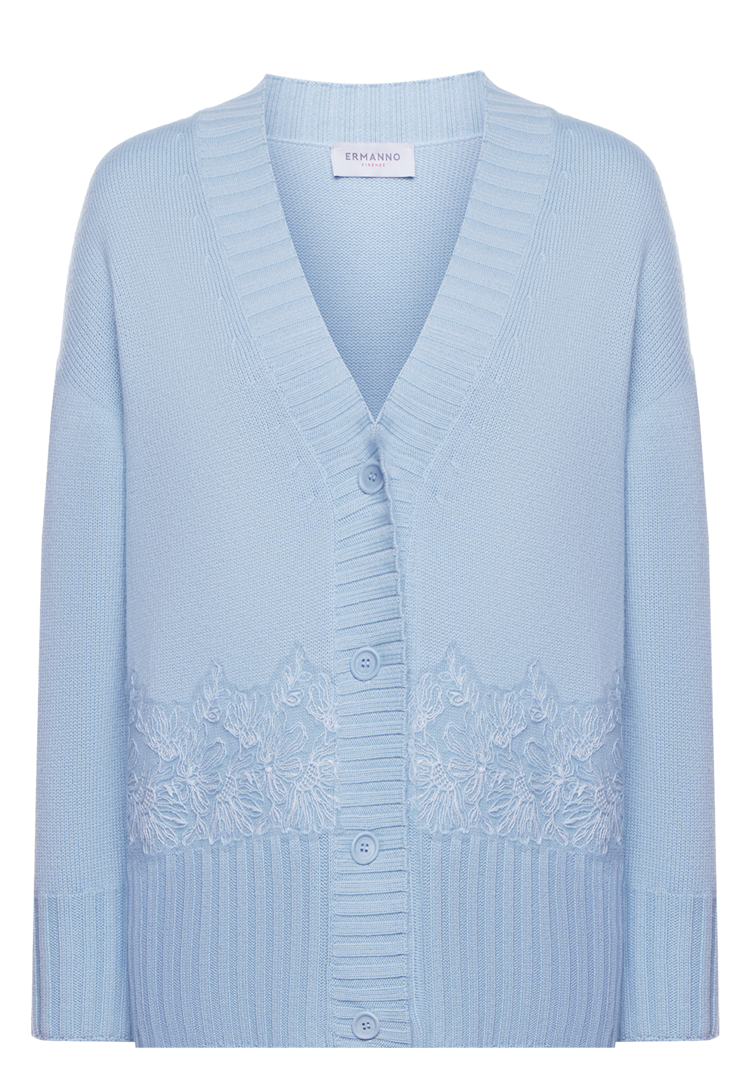 

Кардиган ERMANNO FIRENZE, Голубой, Голубой