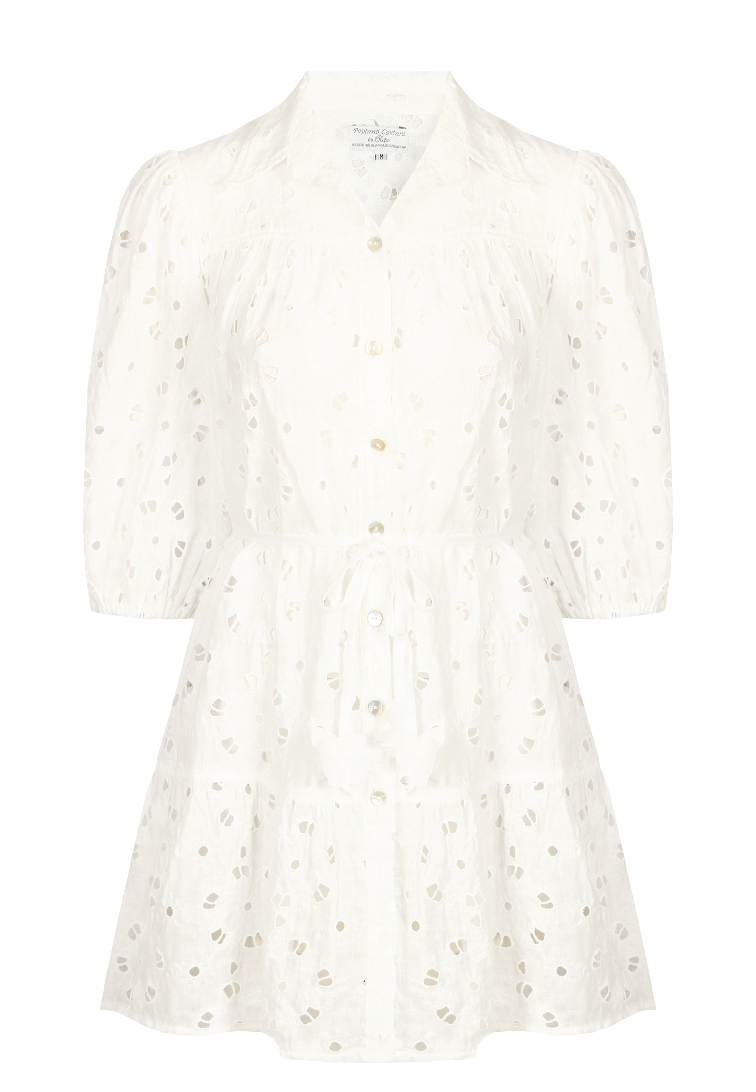 Платье POSITANO COUTURE BY BLITZ Белый, размер M 173853 - фото 1