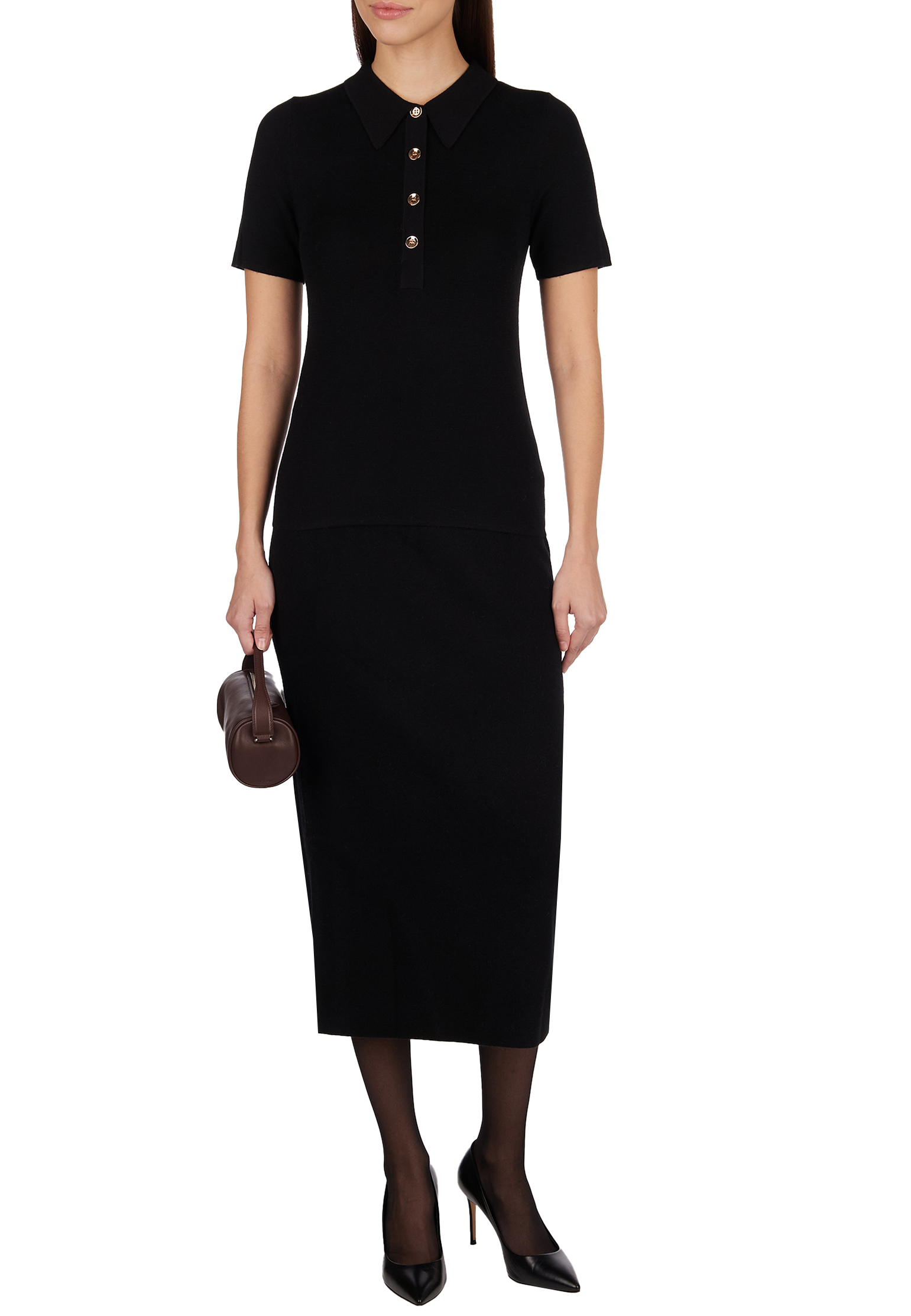 

Поло SFILATO, Черный, Черный