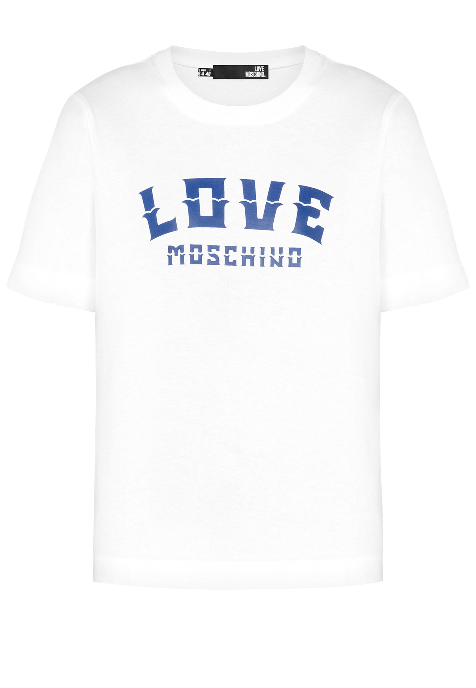 Футболка MOSCHINO Love белого цвета