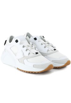 Белые комбинированные кроссовки PHILIPPE MODEL