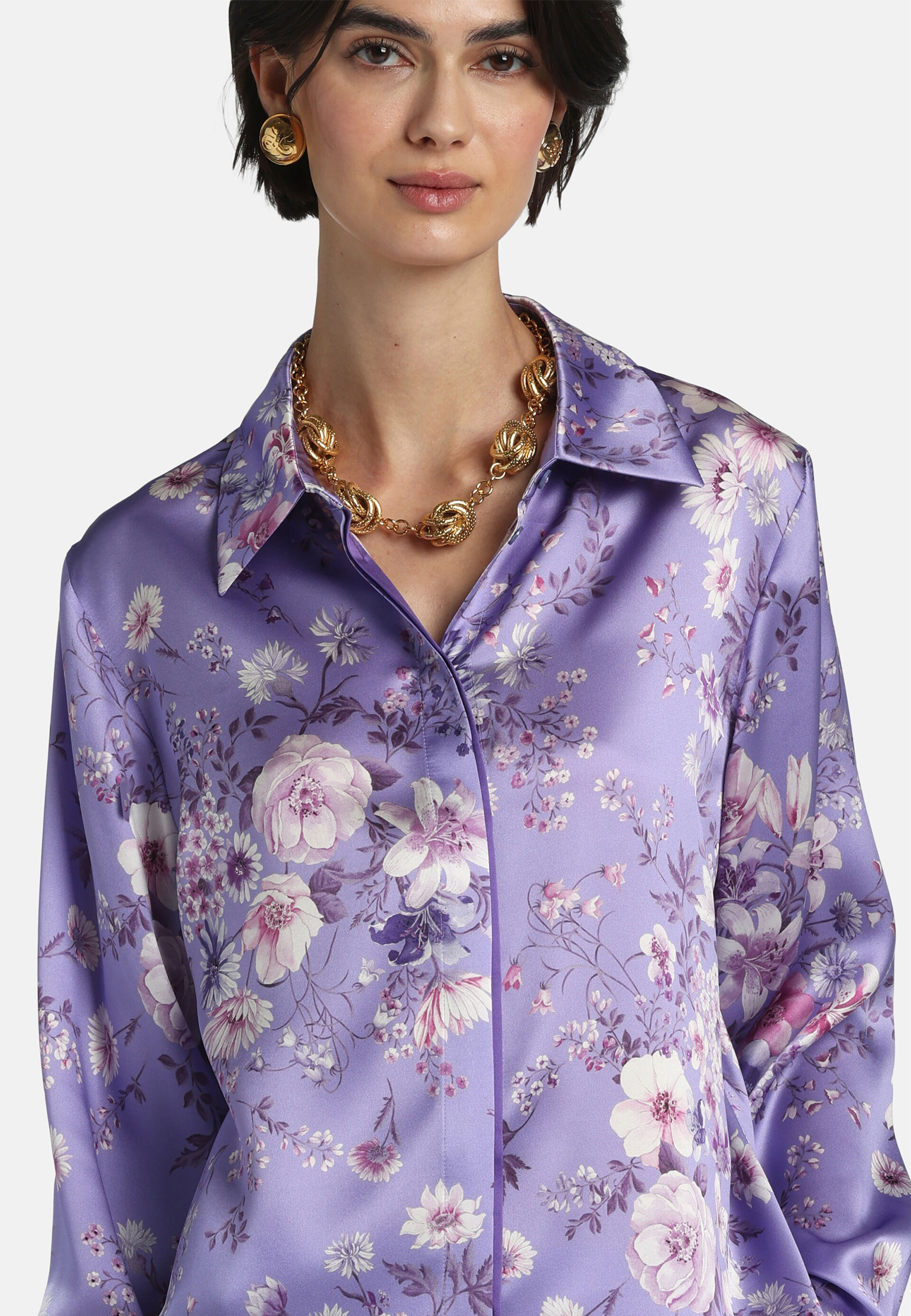 

Блуза LUISA SPAGNOLI, Фиолетовый, Фиолетовый