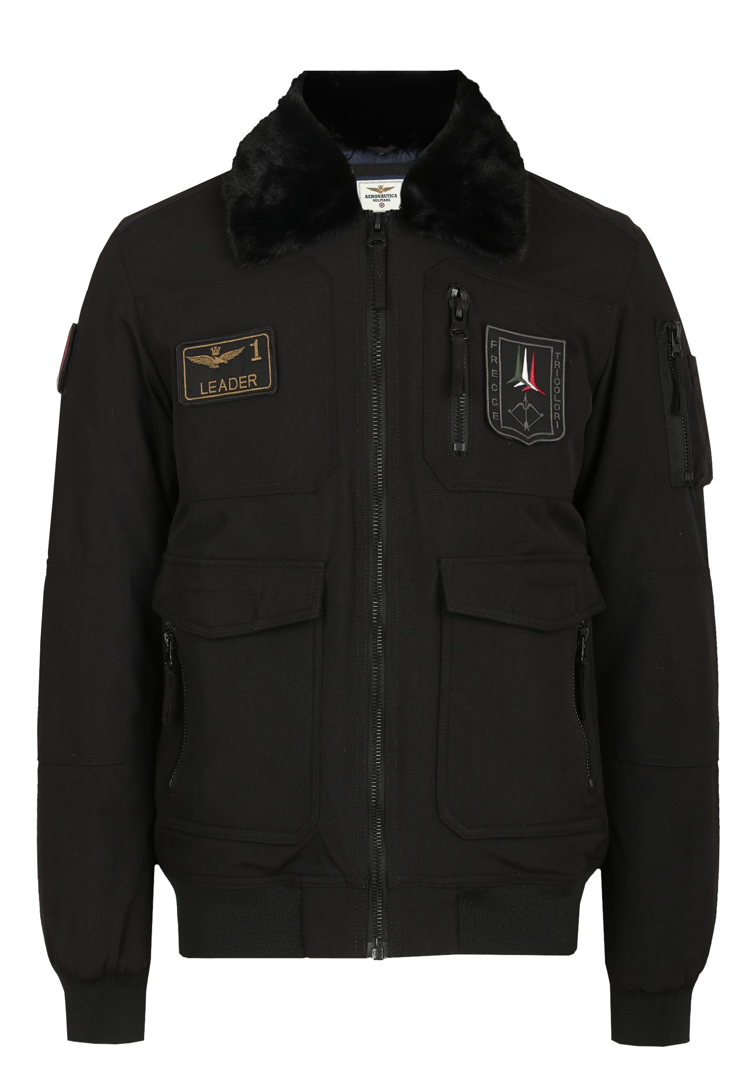 Куртка AERONAUTICA MILITARE Черный, размер 50
