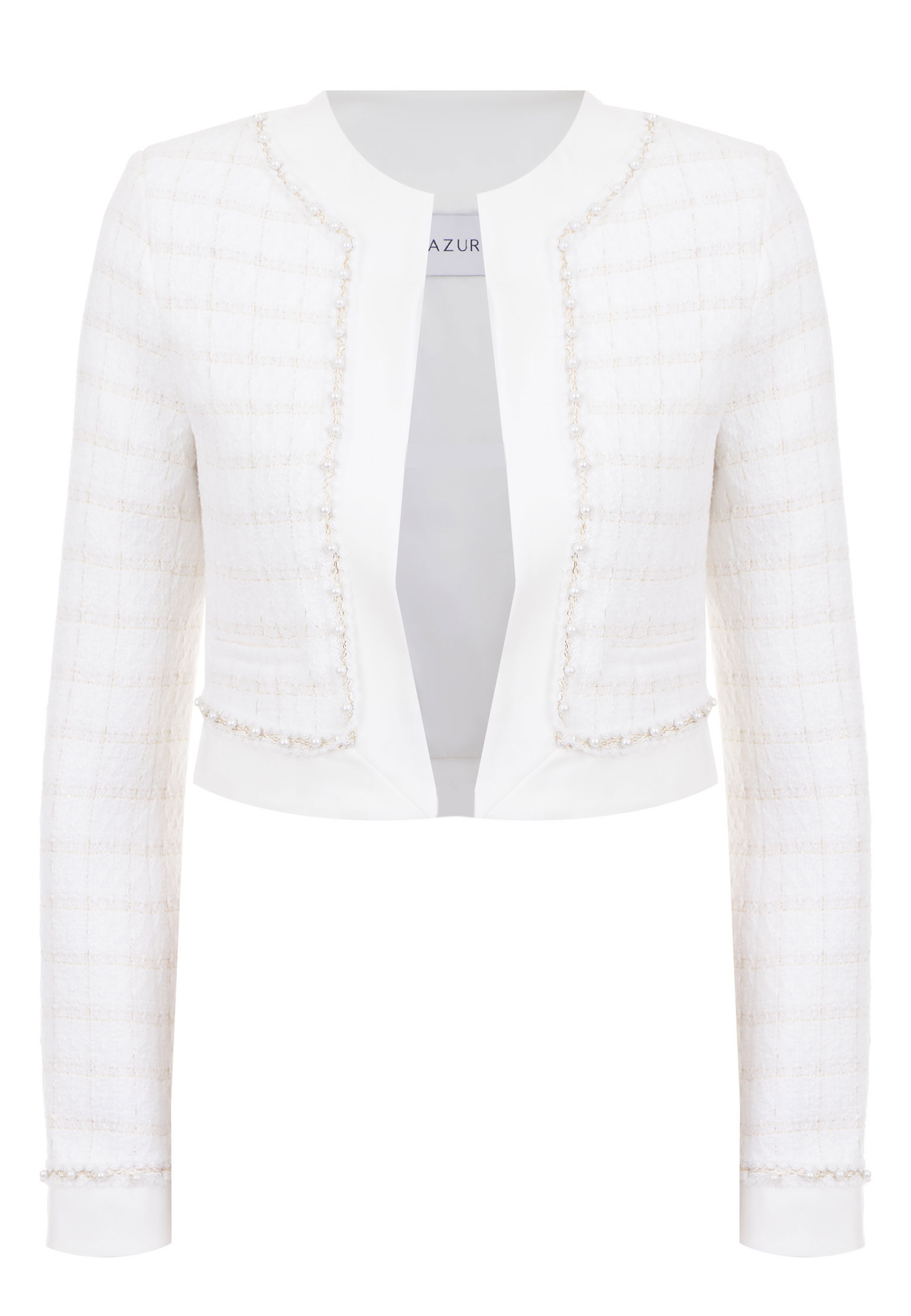 

Жакет с декоративными элементами "Jane" AZUR, Белый, Белый