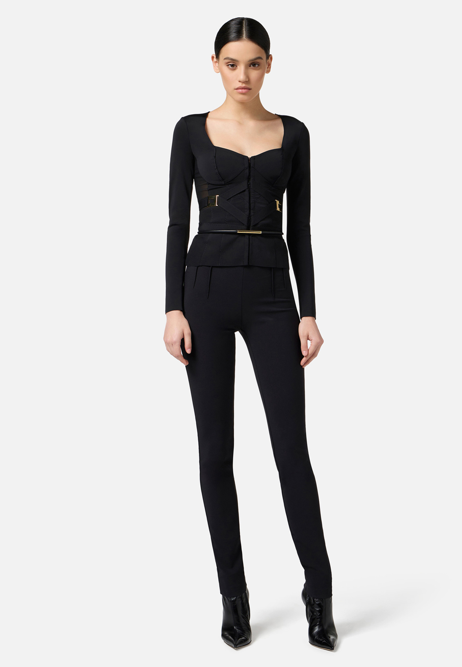 

Брюки ELISABETTA FRANCHI, Черный, Черный