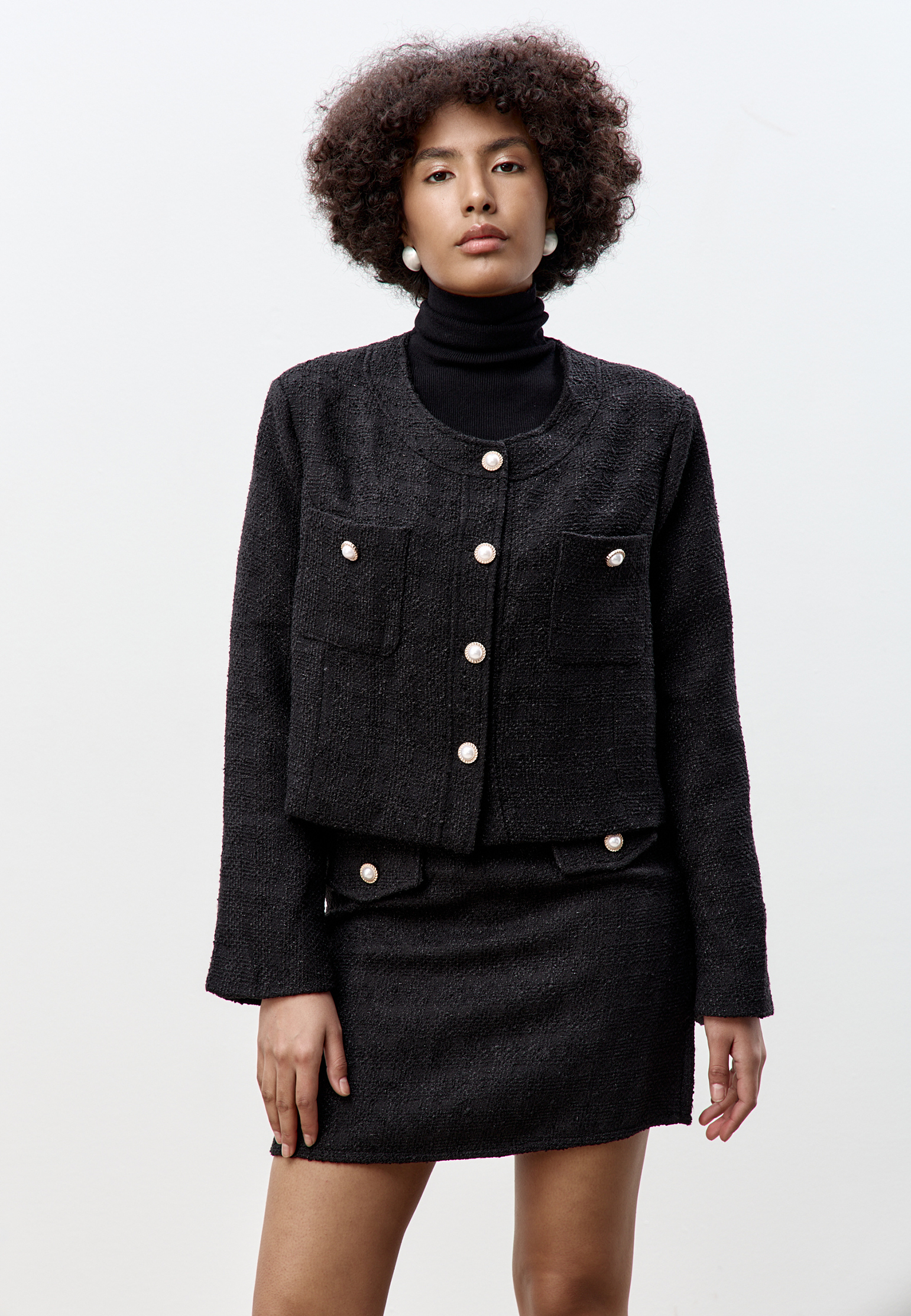 

Жакет AZUR, Черный, Черный