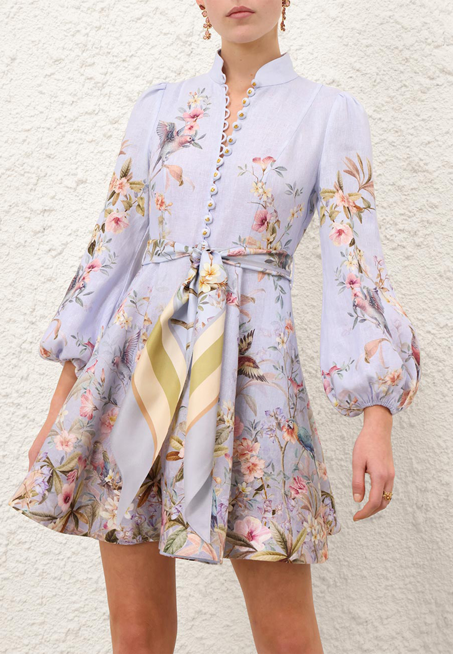 

Платье ZIMMERMANN, Фиолетовый, Фиолетовый