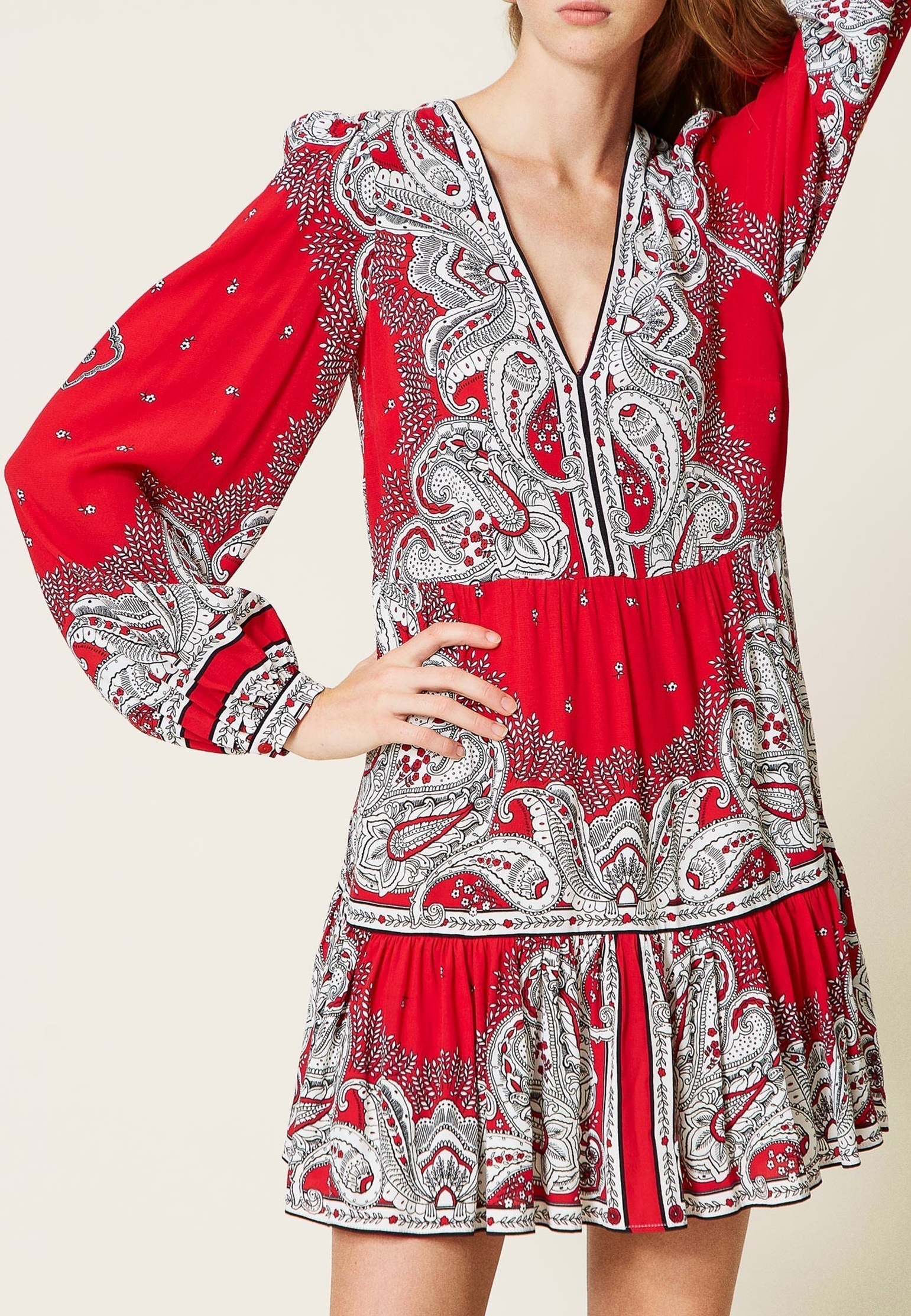Платье TWINSET Milano Красный, размер 42 143479 - фото 1