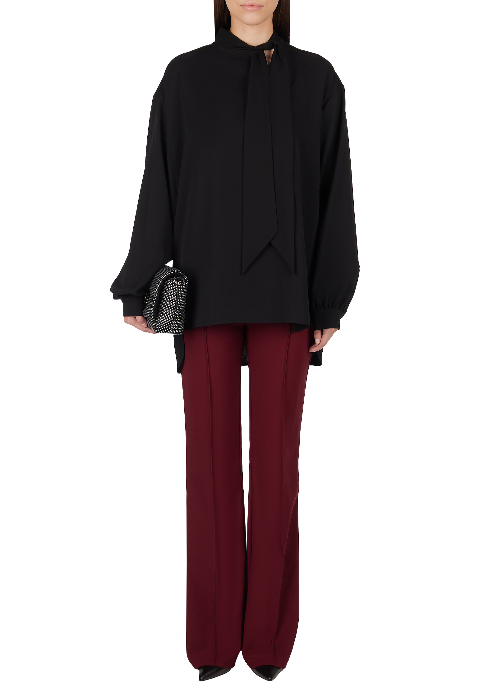 

Блуза EMPORIO ARMANI, Черный, Черный