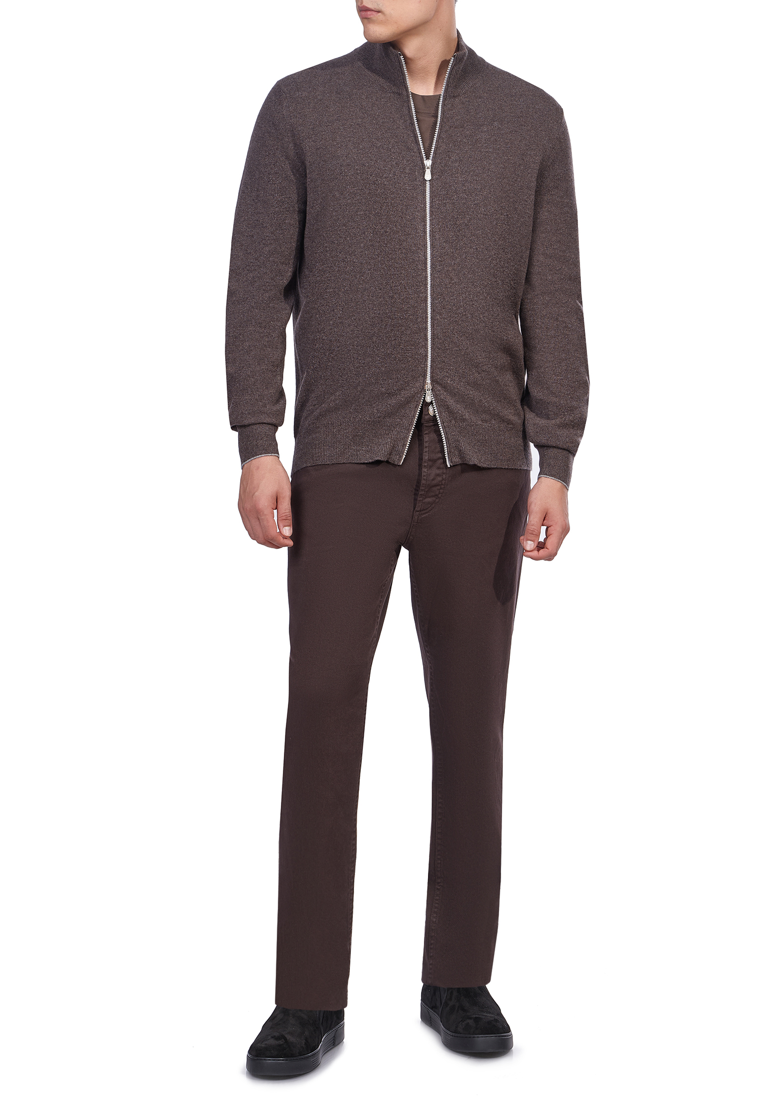

Джинсы BRUNELLO CUCINELLI, Коричневый, Коричневый