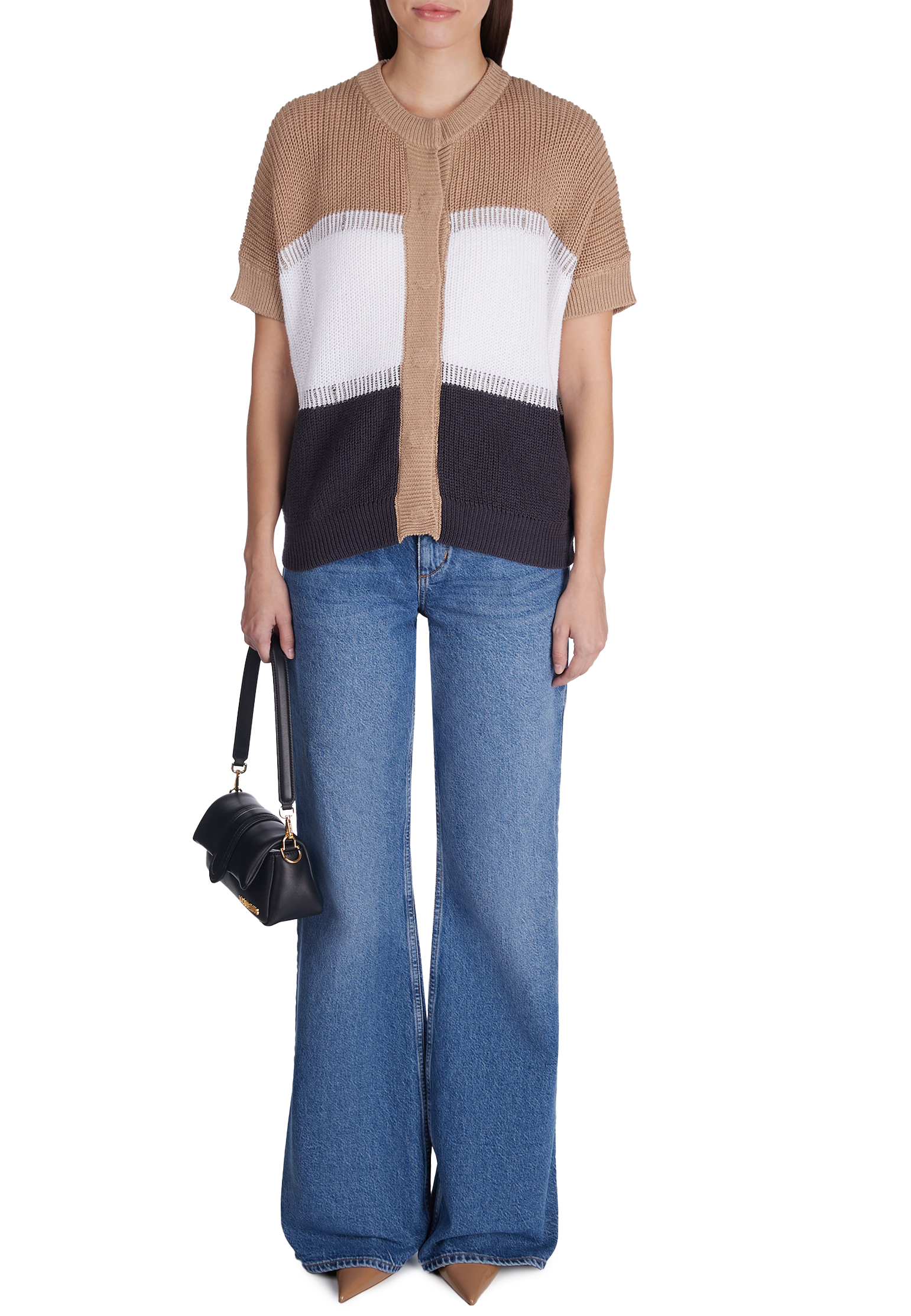 

Кардиган PESERICO, Коричневый, Коричневый