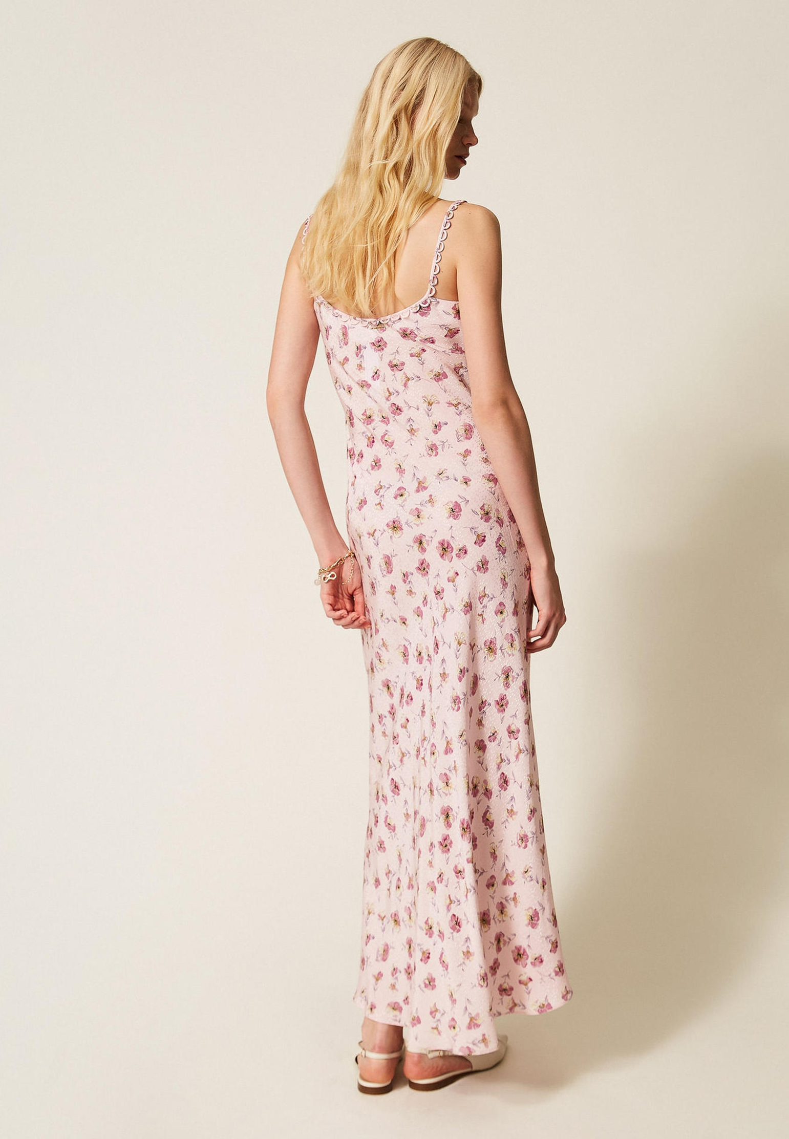 

Платье TWINSET Milano, Розовый, Розовый