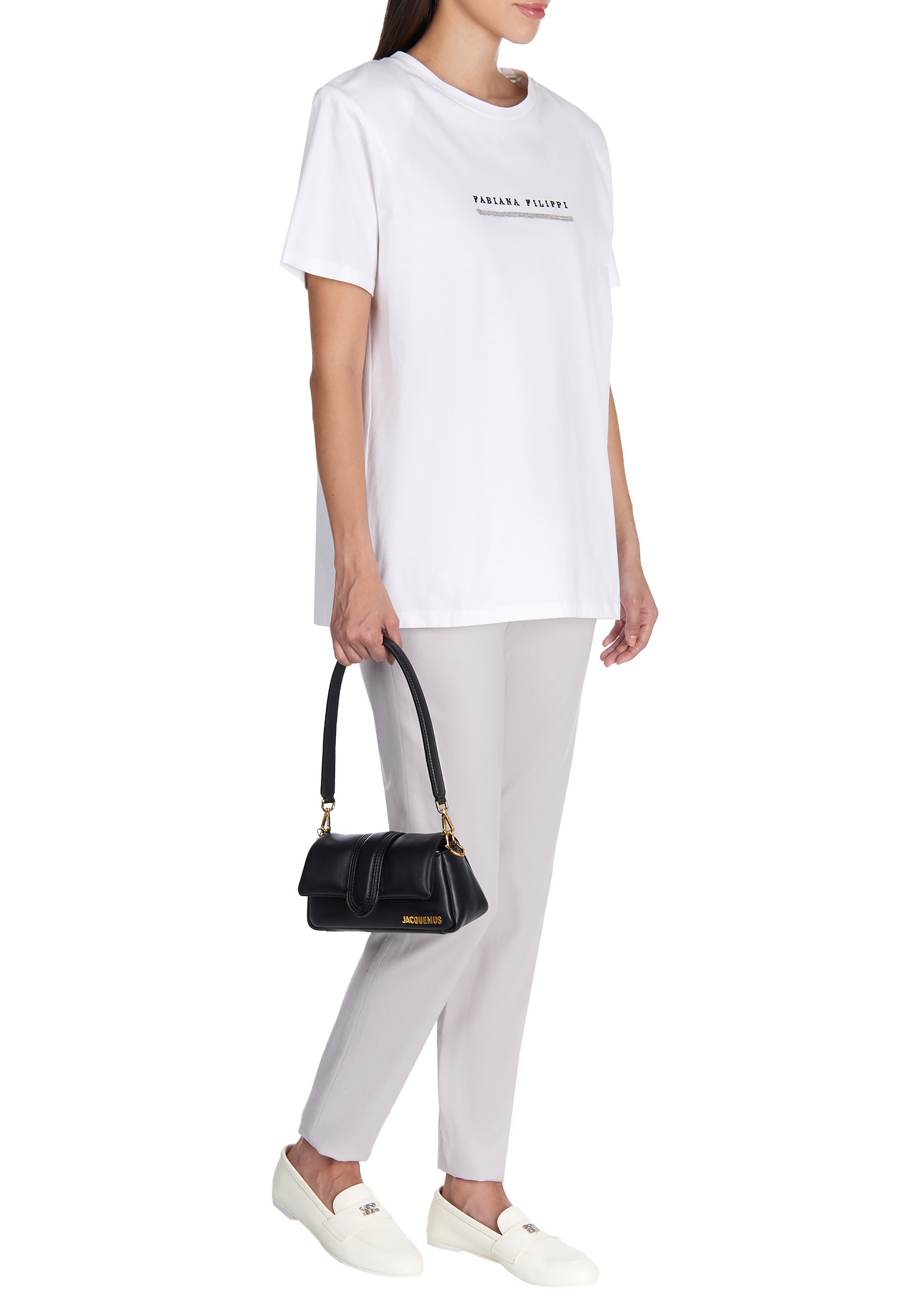 

Футболка FABIANA FILIPPI, Белый, Белый