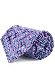 Розовый галстук STEFANO RICCI