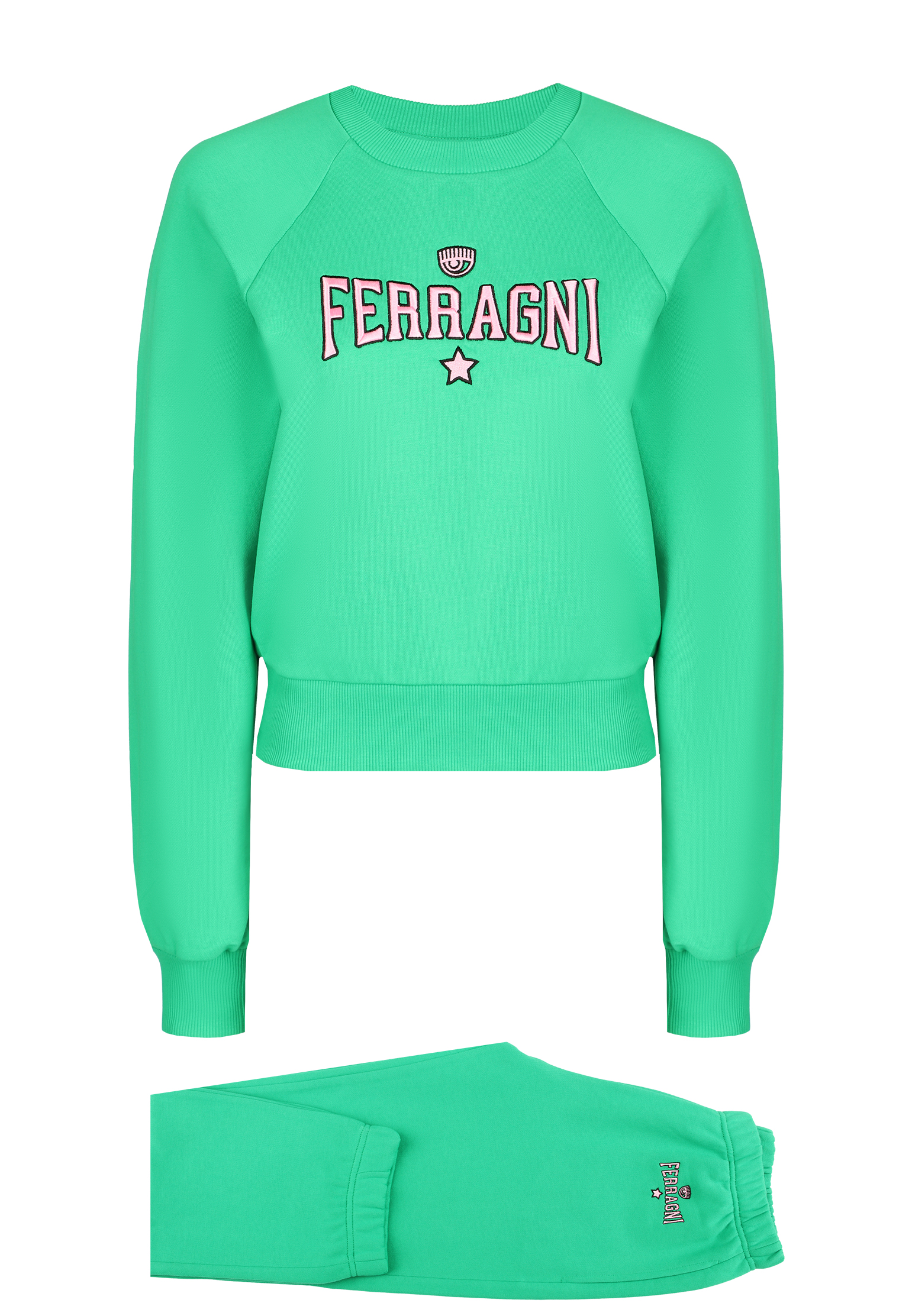 

Спортивный костюм CHIARA FERRAGNI, Зеленый, Зеленый