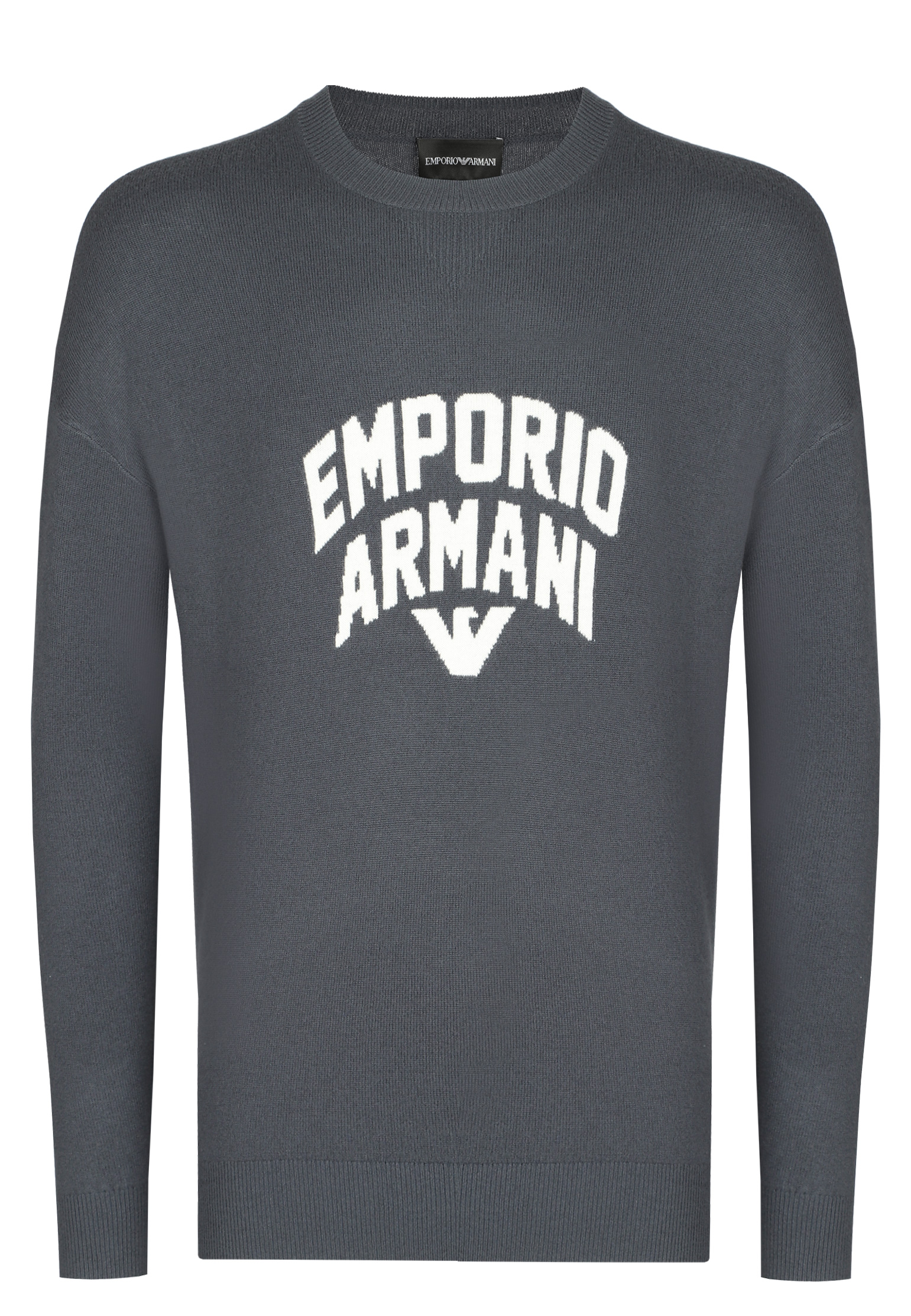 Пуловер EMPORIO ARMANI Серый, размер 2XL 154919 - фото 1