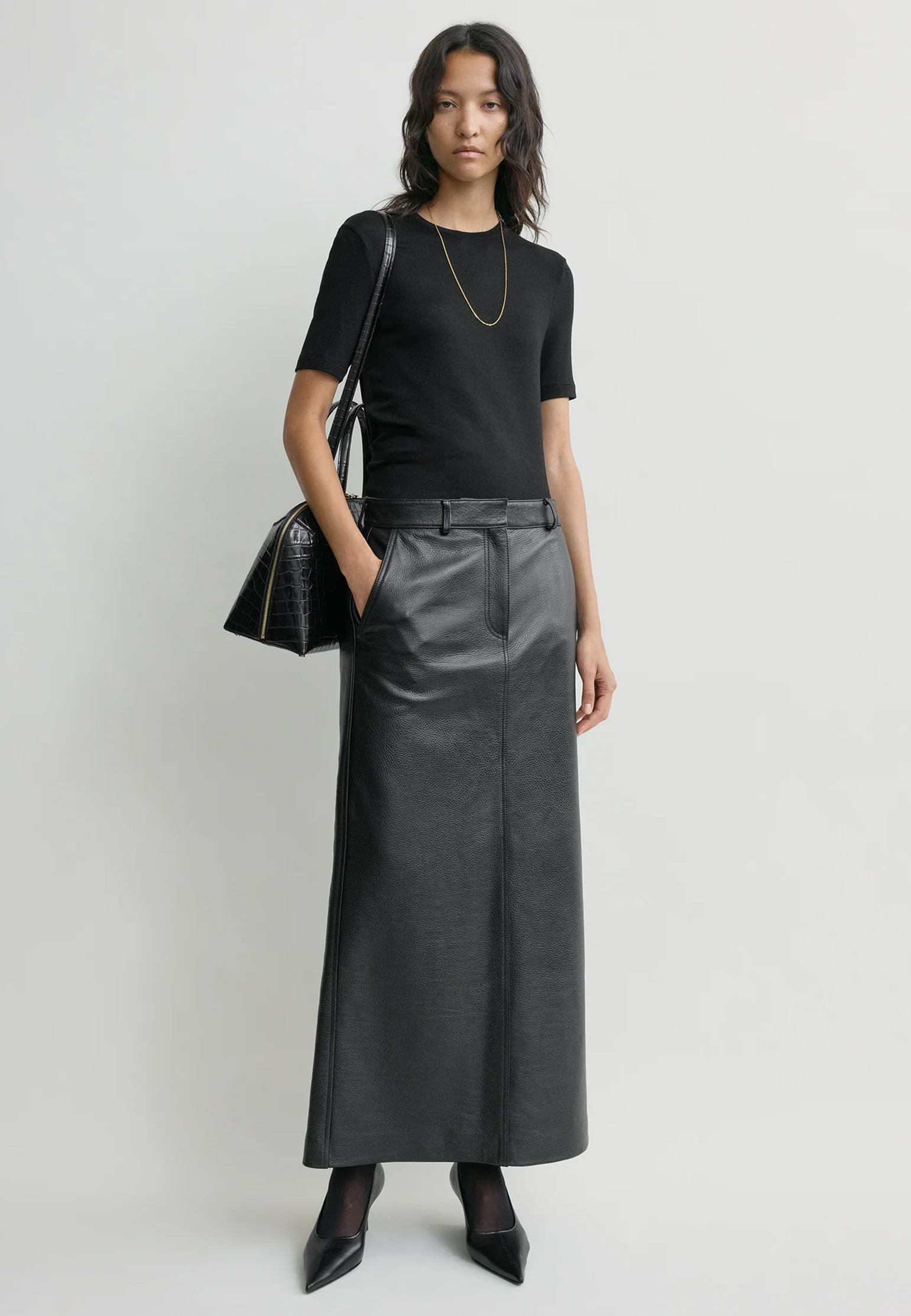 

Футболка TOTEME, Черный, Черный