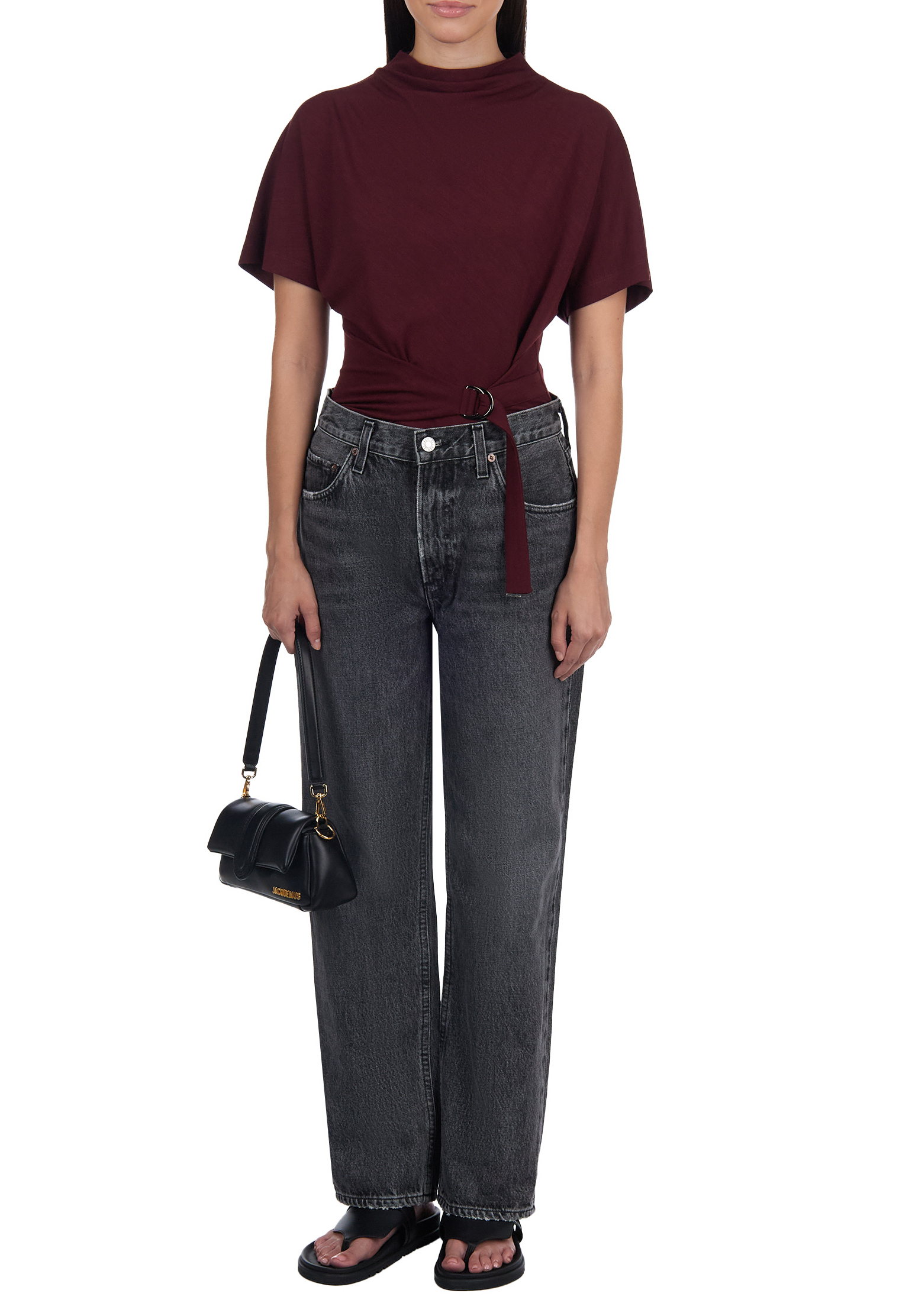 

Джемпер BRUNELLO CUCINELLI, Бордовый, Бордовый