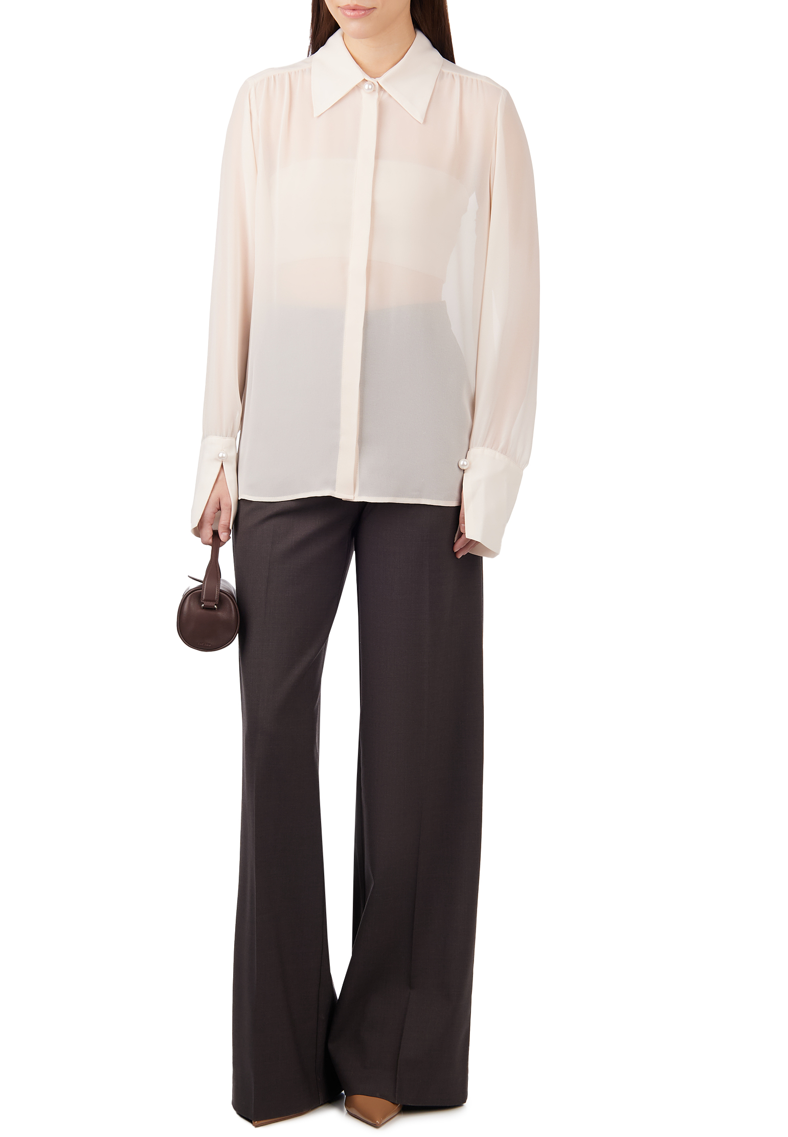 

Рубашка LIU JO, Бежевый, Бежевый