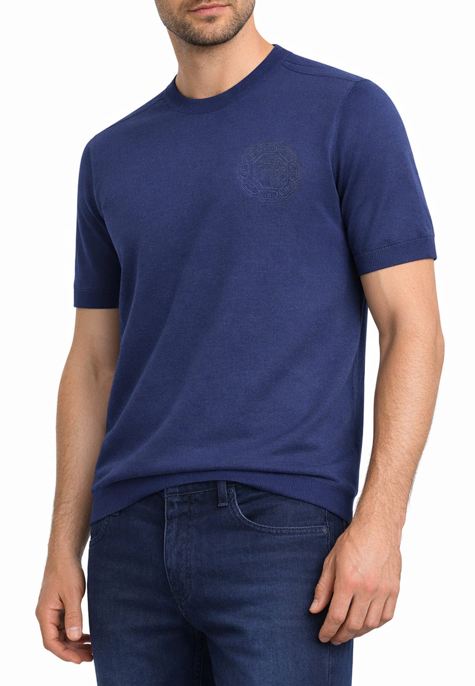 

Пуловер STEFANO RICCI, Синий, Синий