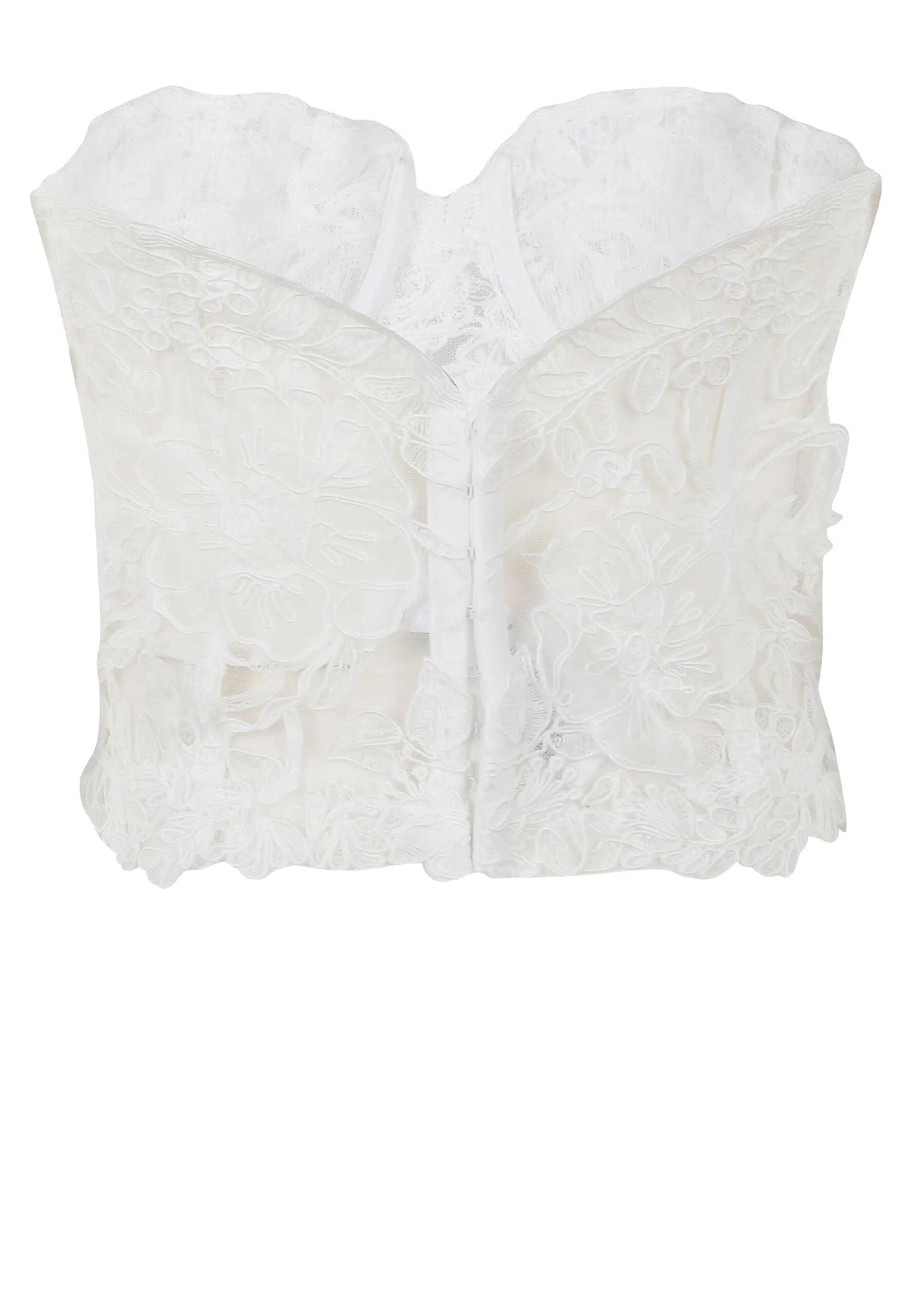 

Топ ERMANNO SCERVINO, Белый, Белый