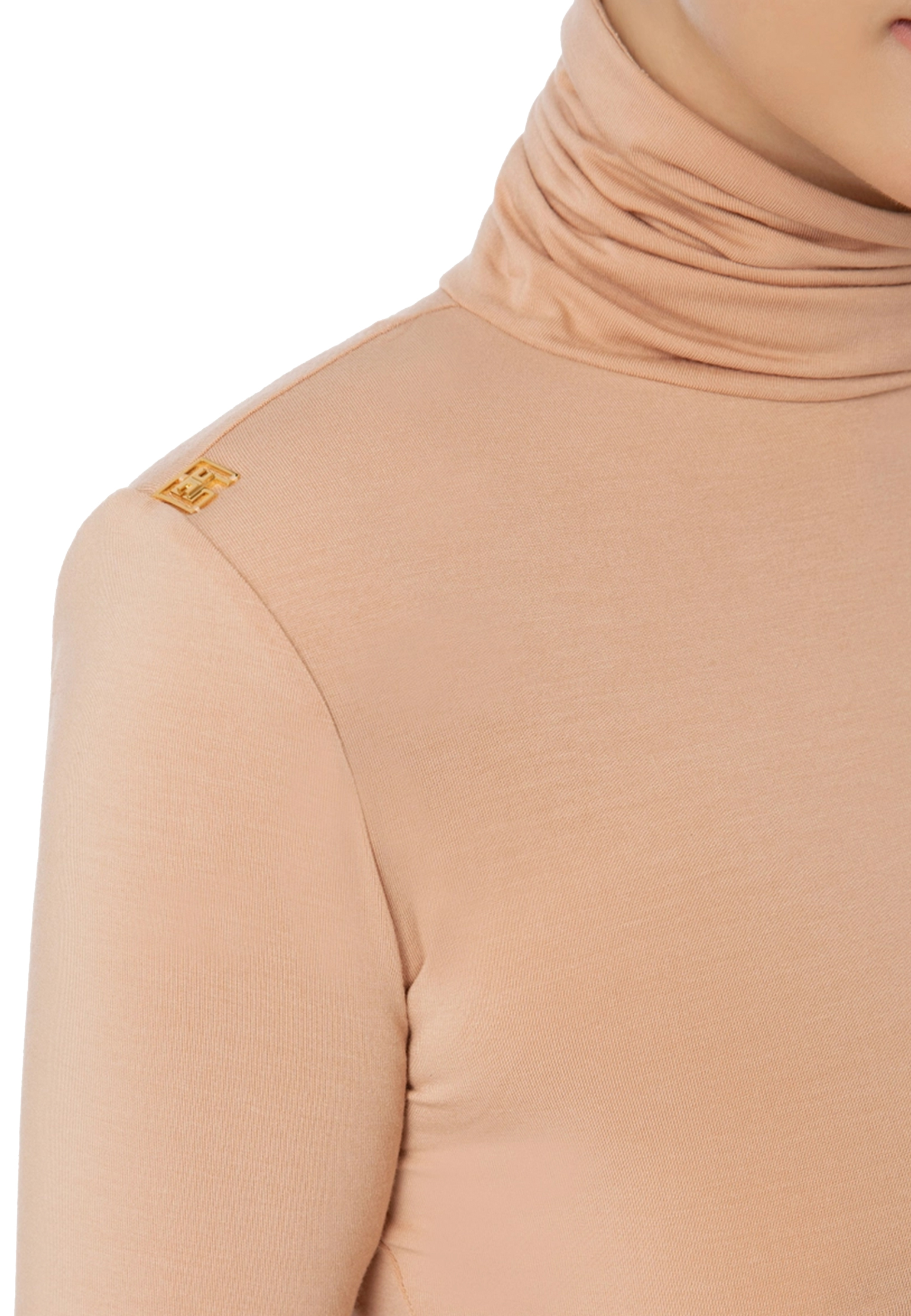 

Водолазка ELISABETTA FRANCHI, Бежевый, Бежевый