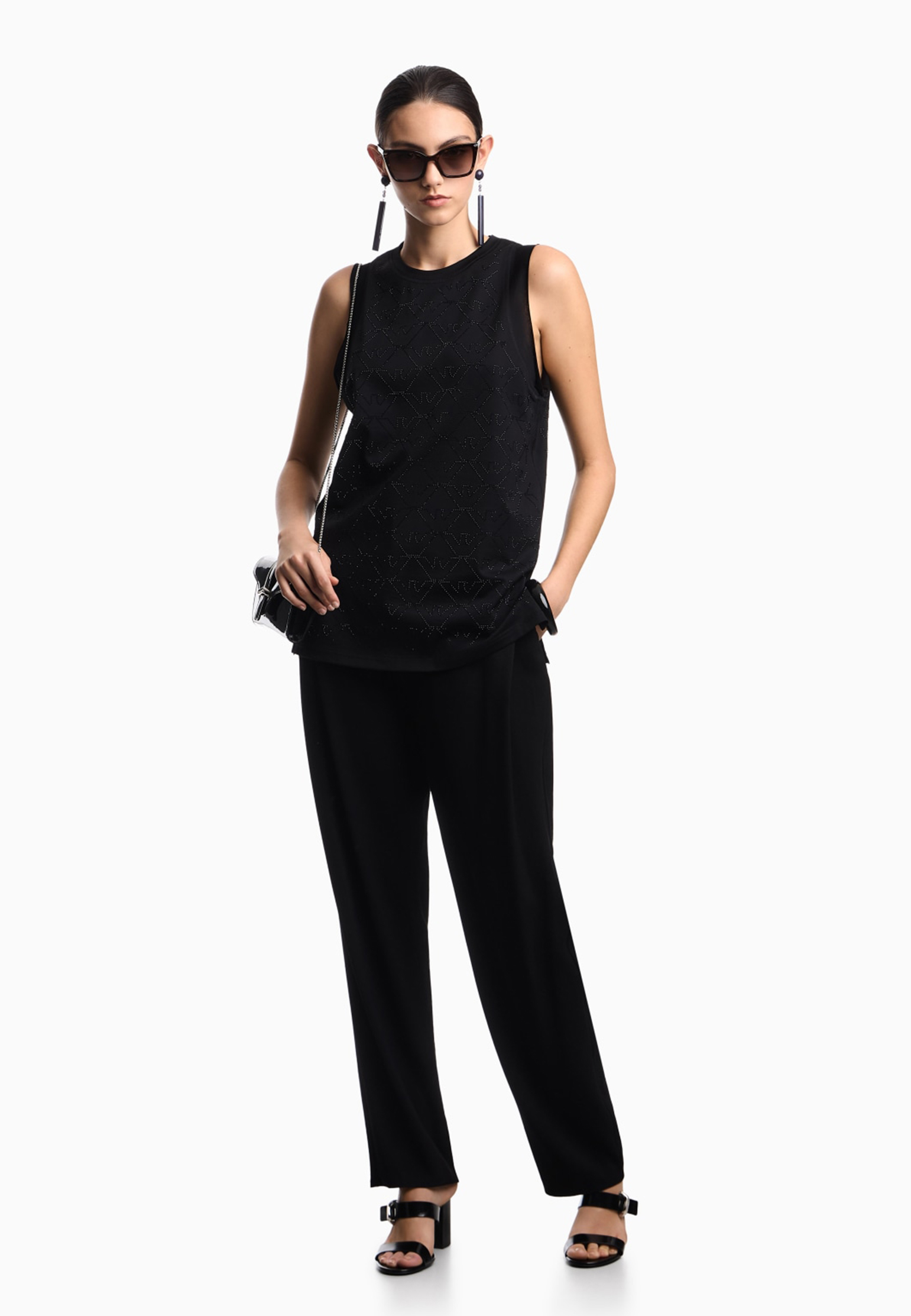 

Майка EMPORIO ARMANI, Черный, Черный