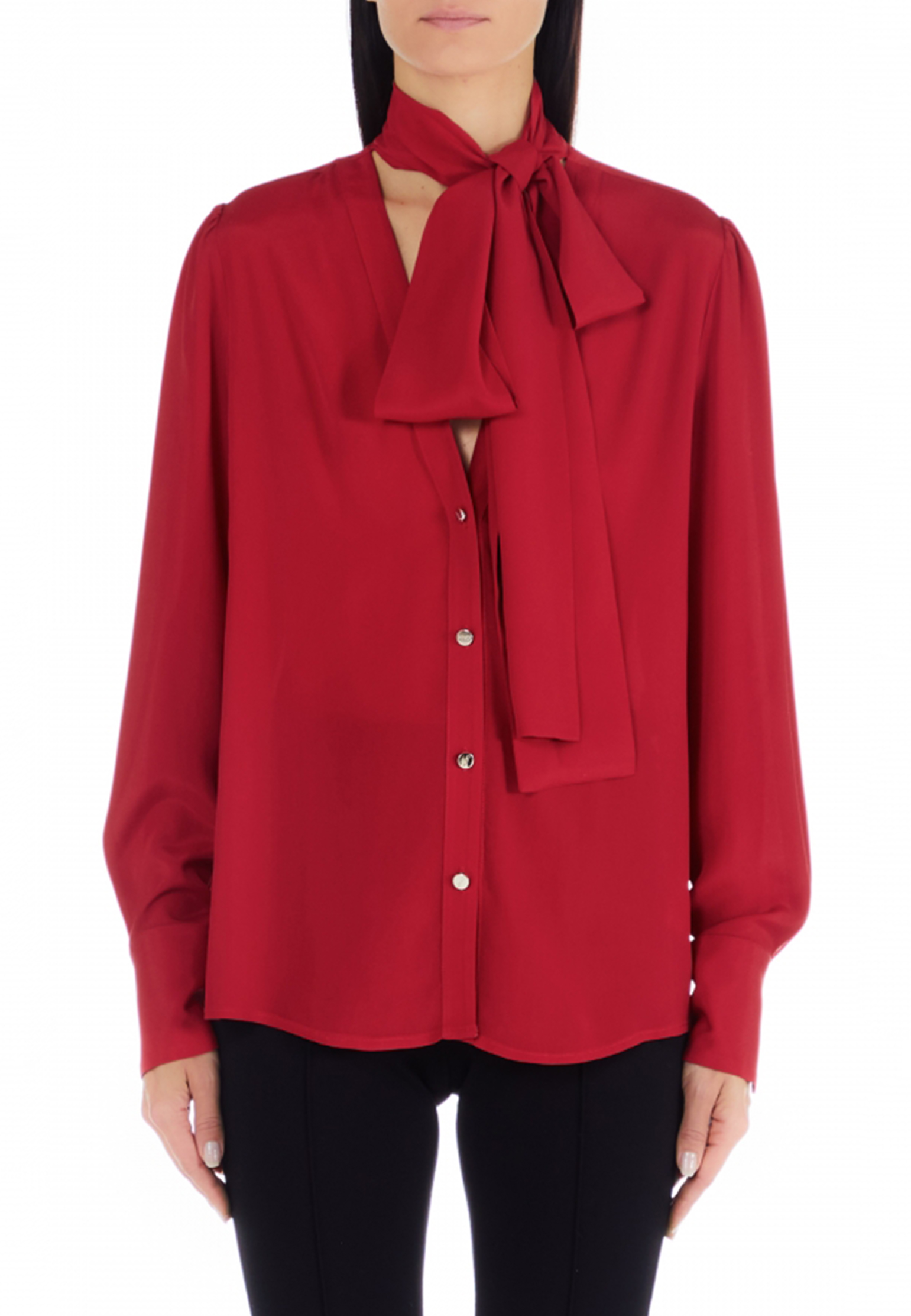Блуза LIU JO Красный, размер 42 169829 - фото 1