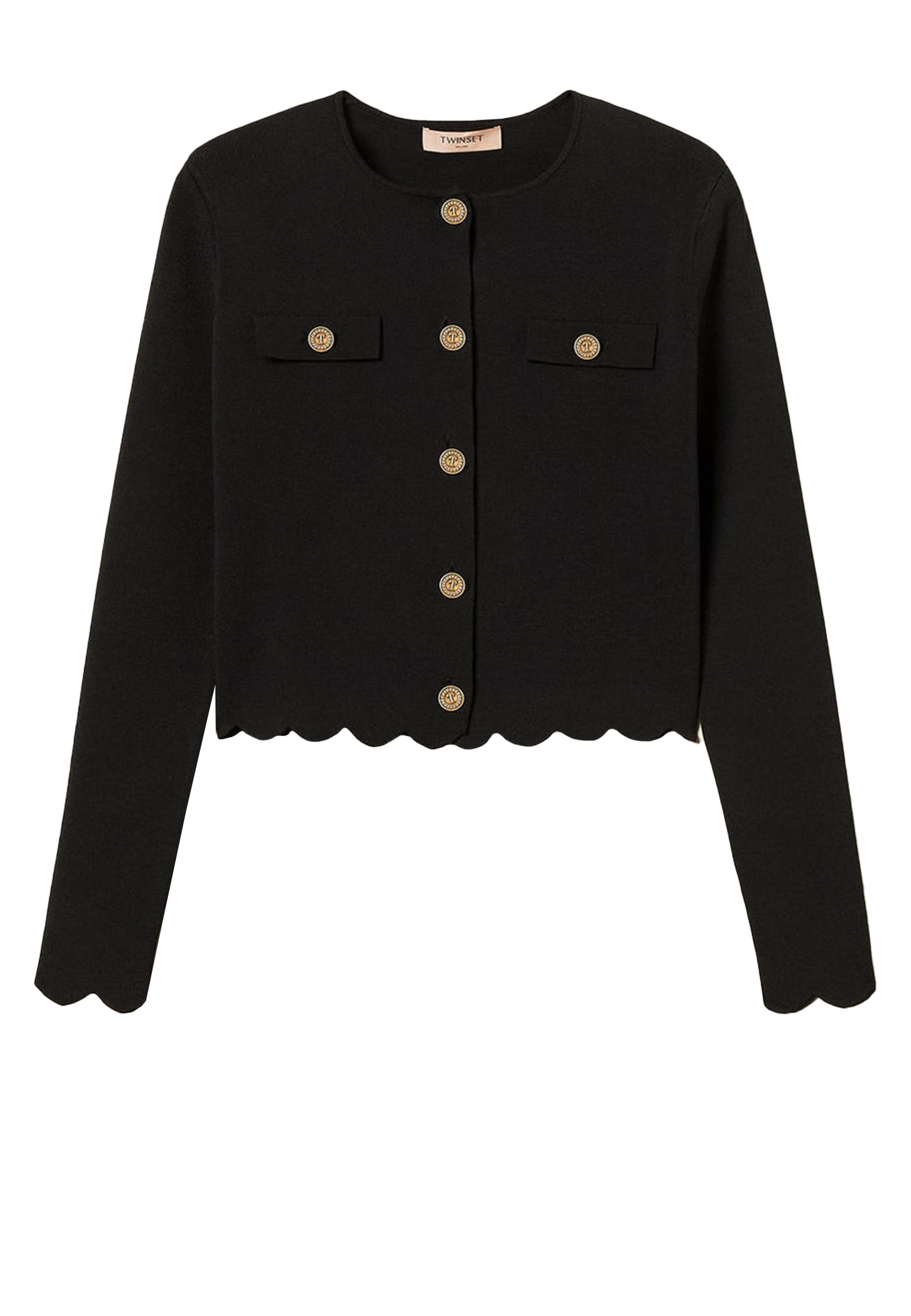 

Кардиган TWINSET Milano, Черный, Черный