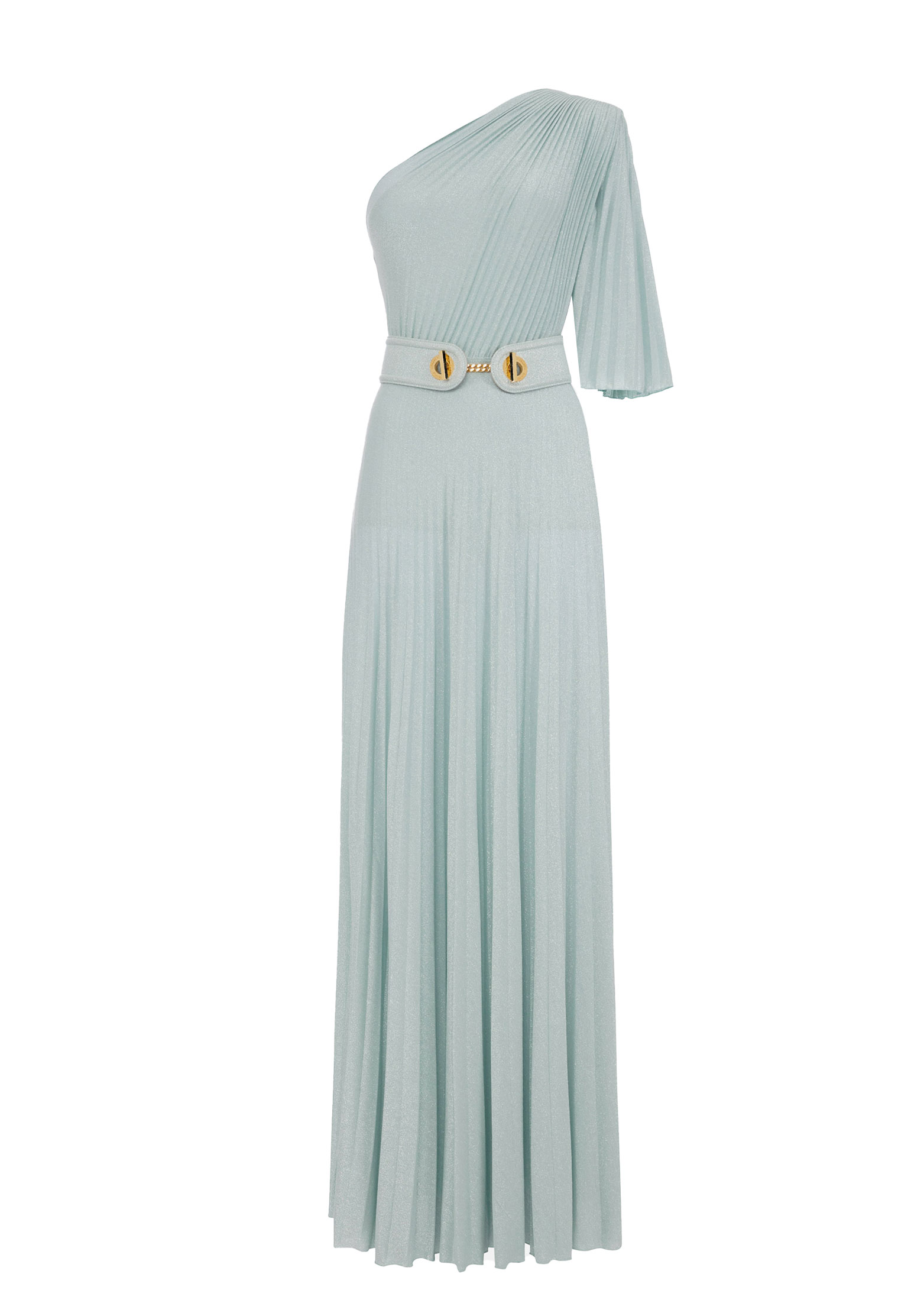 Платье ELISABETTA FRANCHI Голубой, размер 40 180005 - фото 1