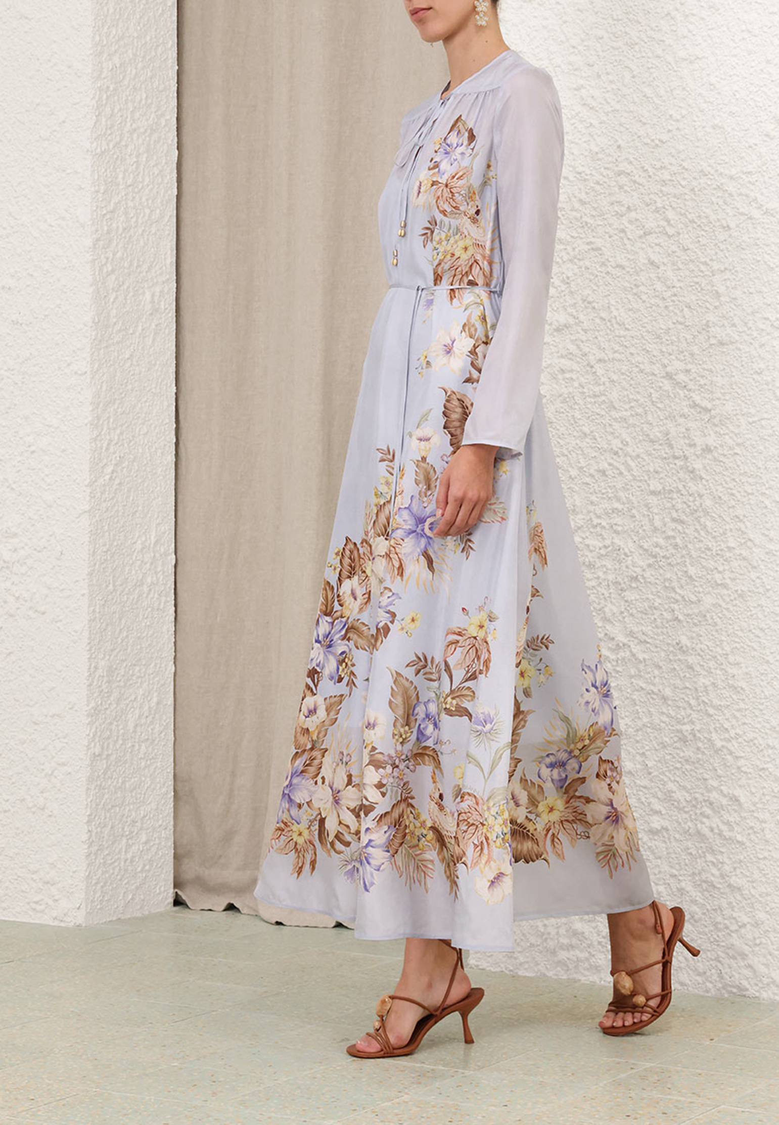 

Платье ZIMMERMANN, Голубой, Голубой