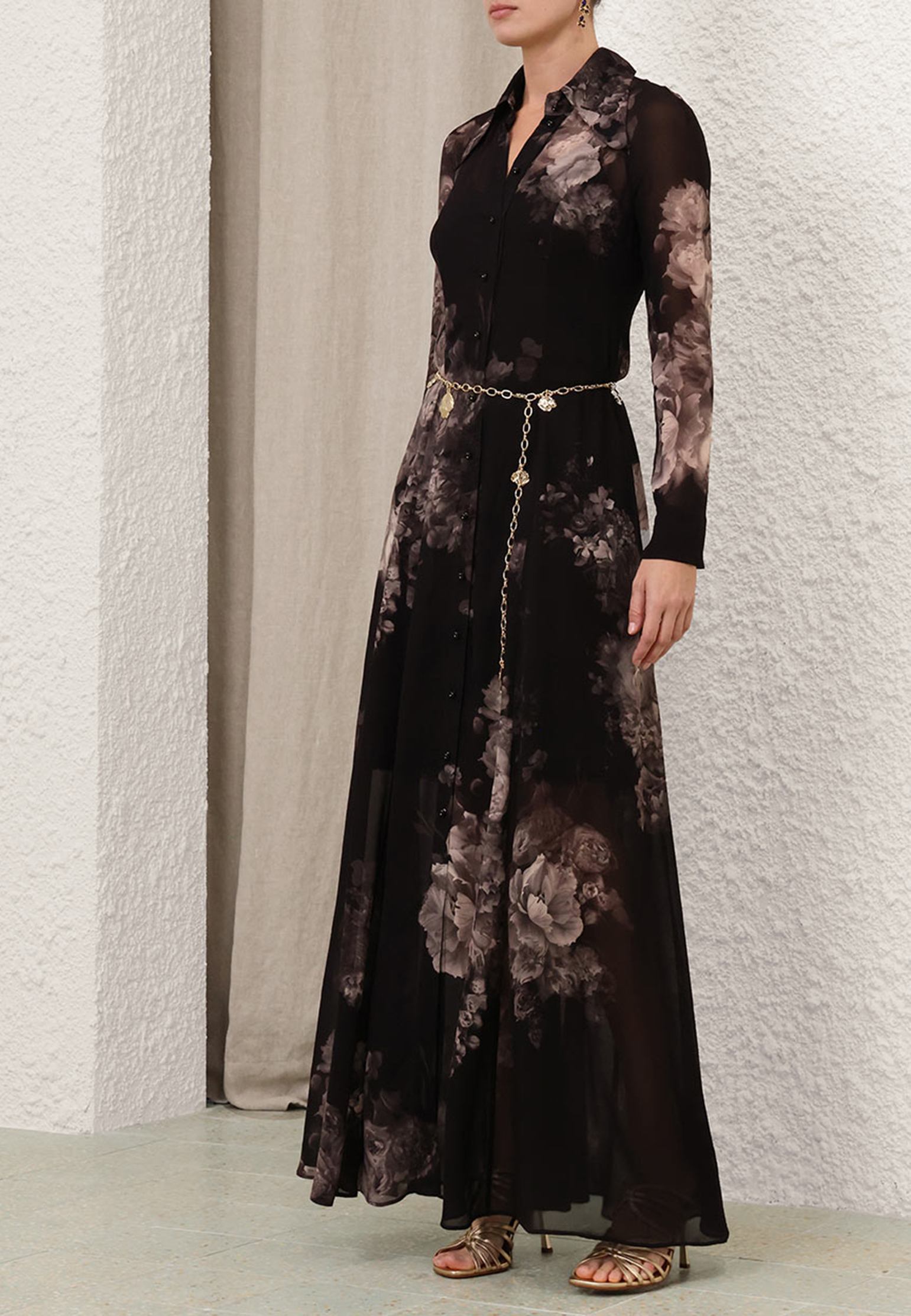 

Платье ZIMMERMANN, Черный, Черный