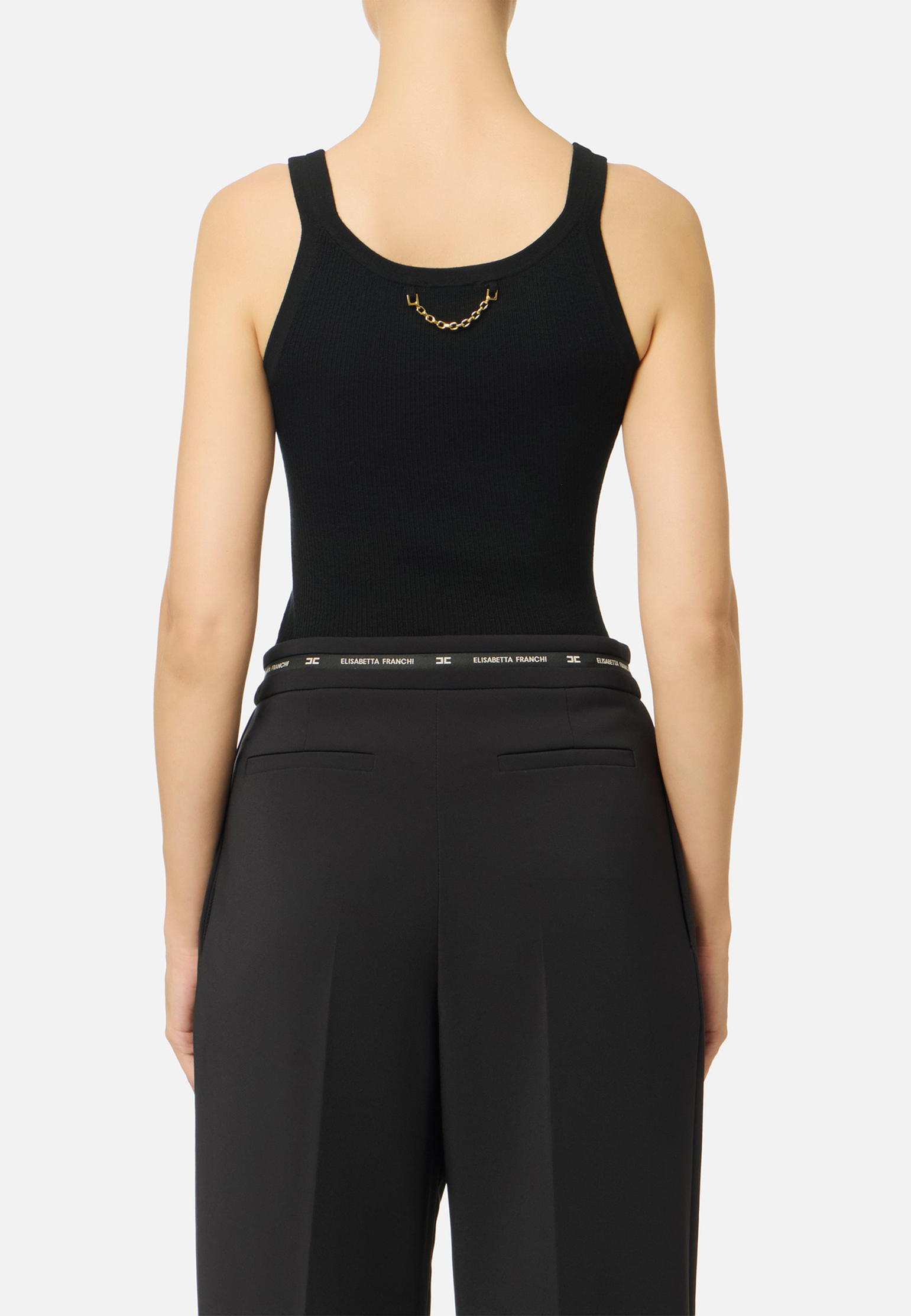 

Майка ELISABETTA FRANCHI, Черный, Черный