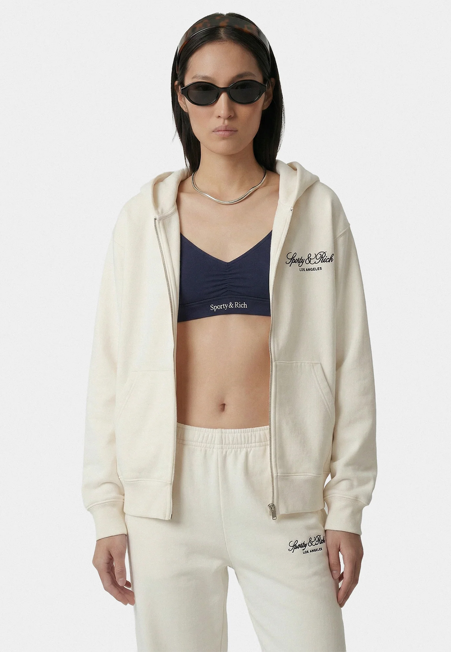 

Толстовка SPORTY&RICH, Белый, Белый