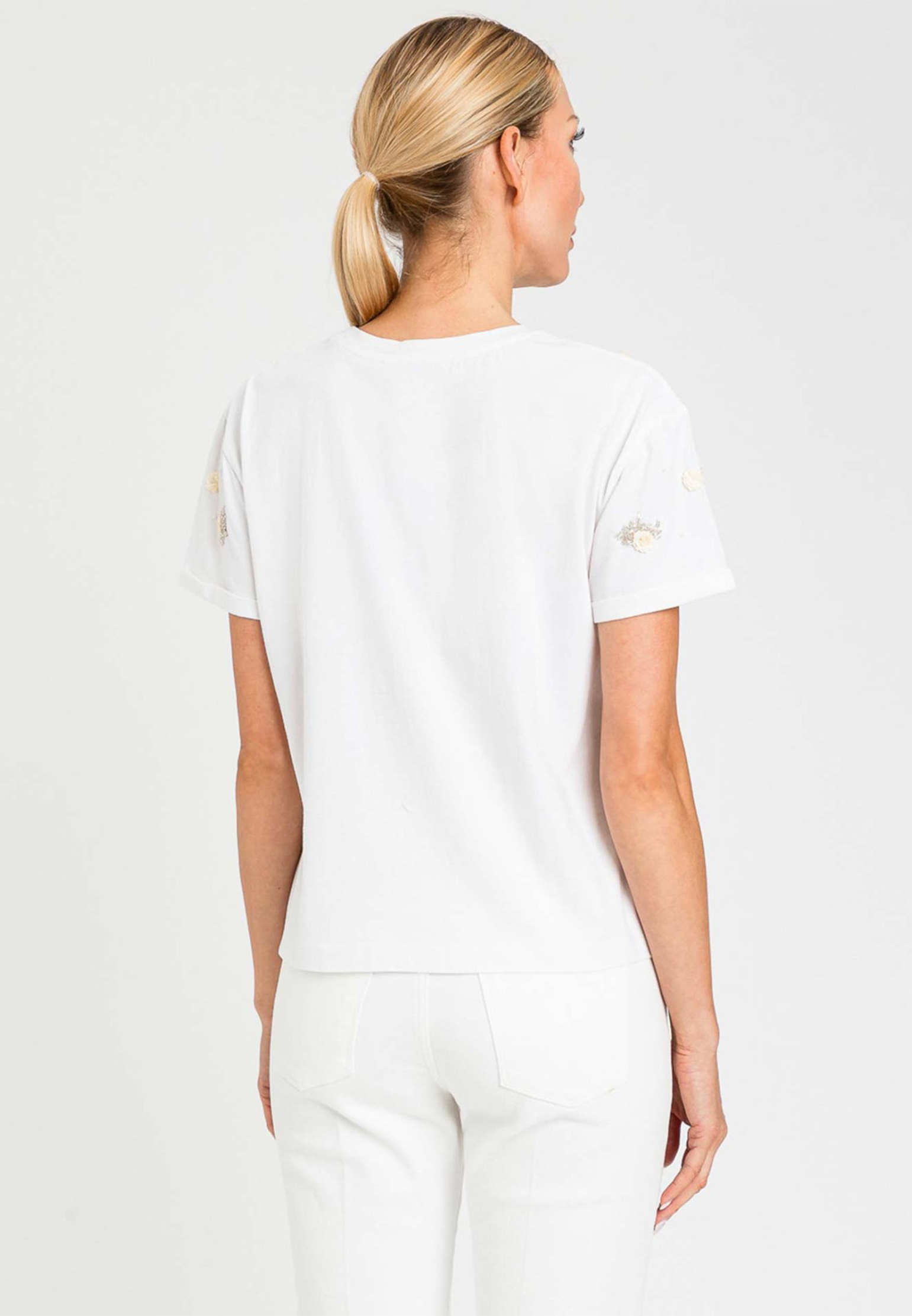

Футболка TWINSET Milano, Белый, Белый
