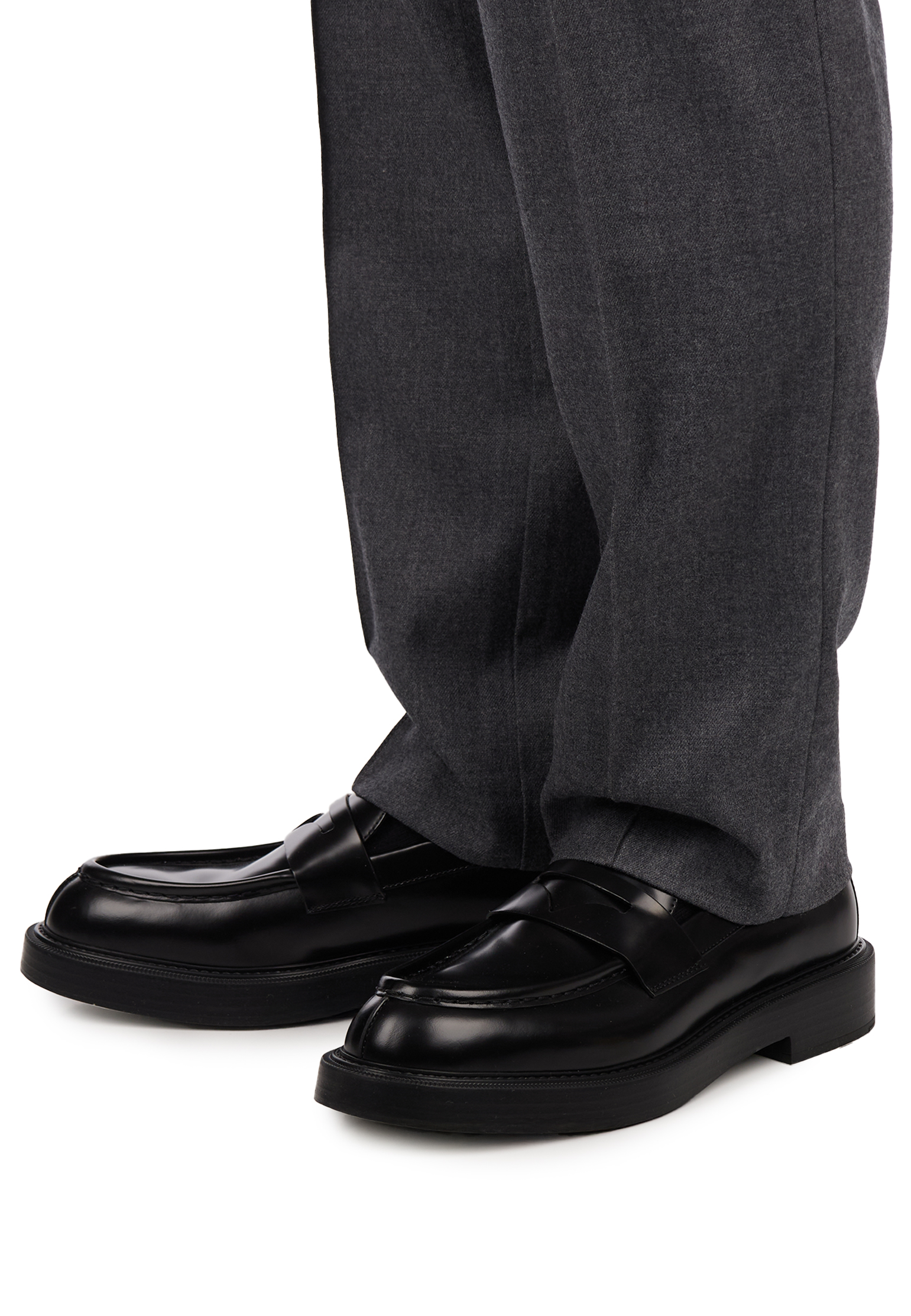 

Лоферы EMPORIO ARMANI, Черный, Черный