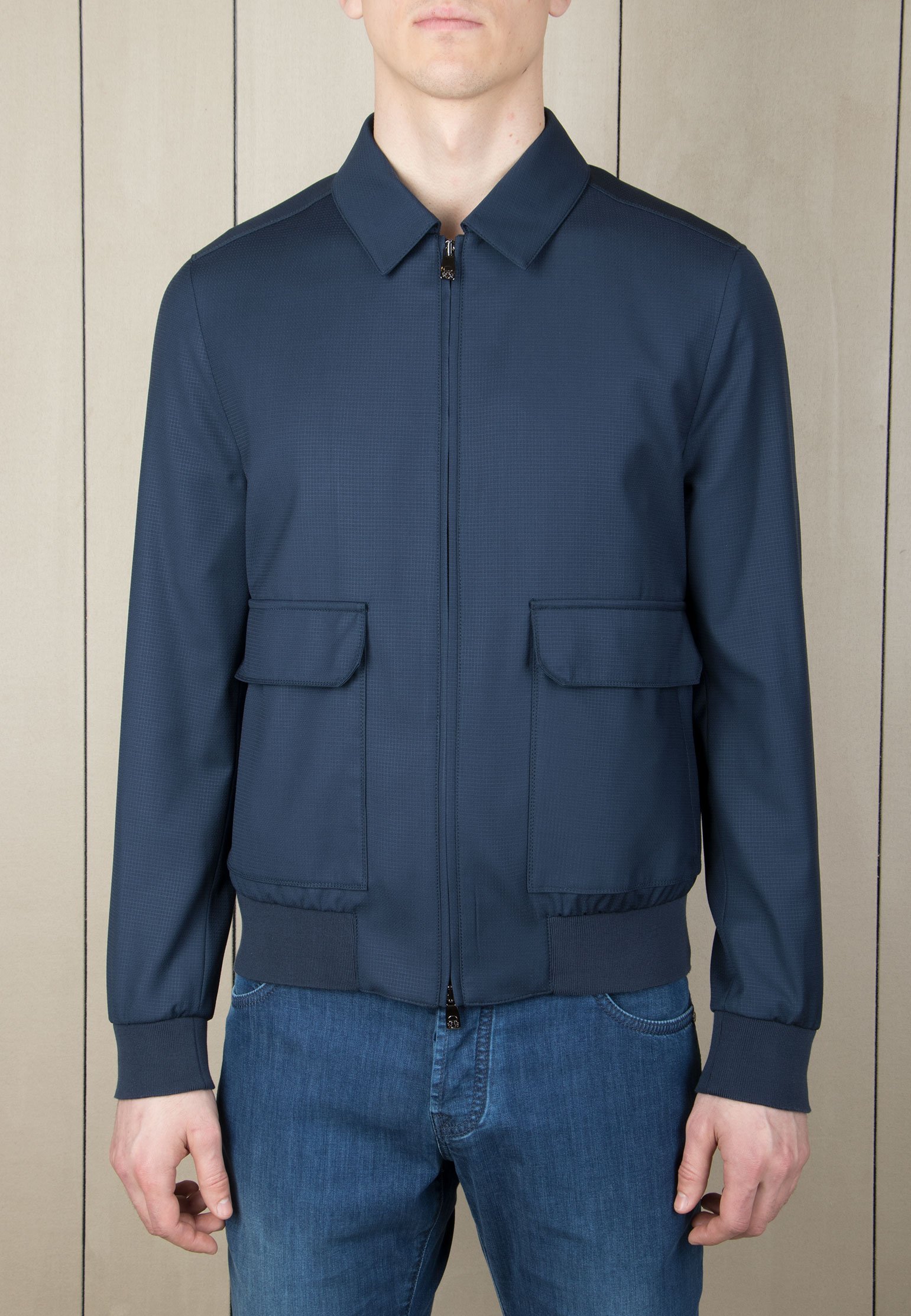 Куртка CORNELIANI Синий, размер 58