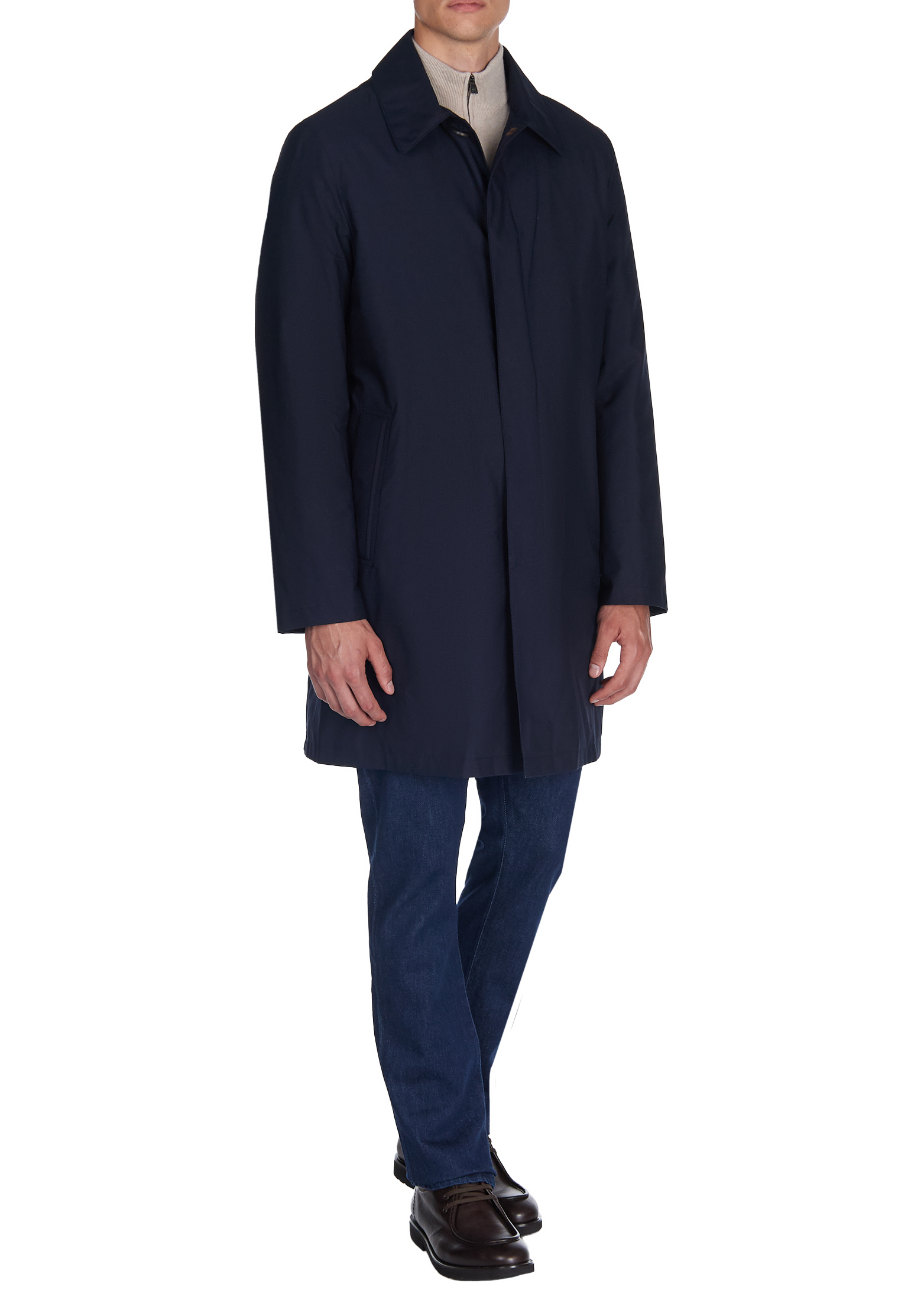 

Плащ CORNELIANI, Синий, Синий