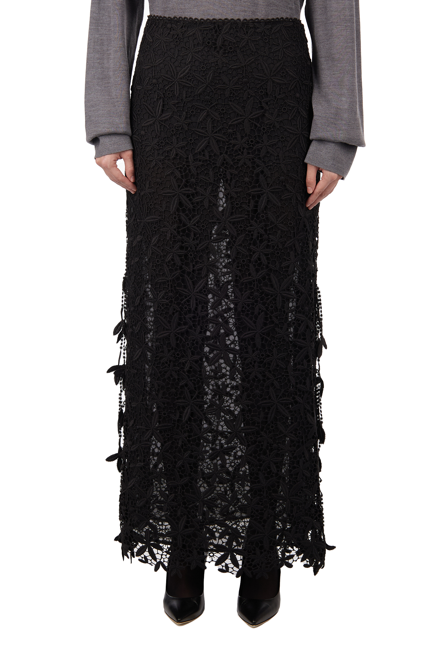 

Юбка TOTEME, Черный, Черный