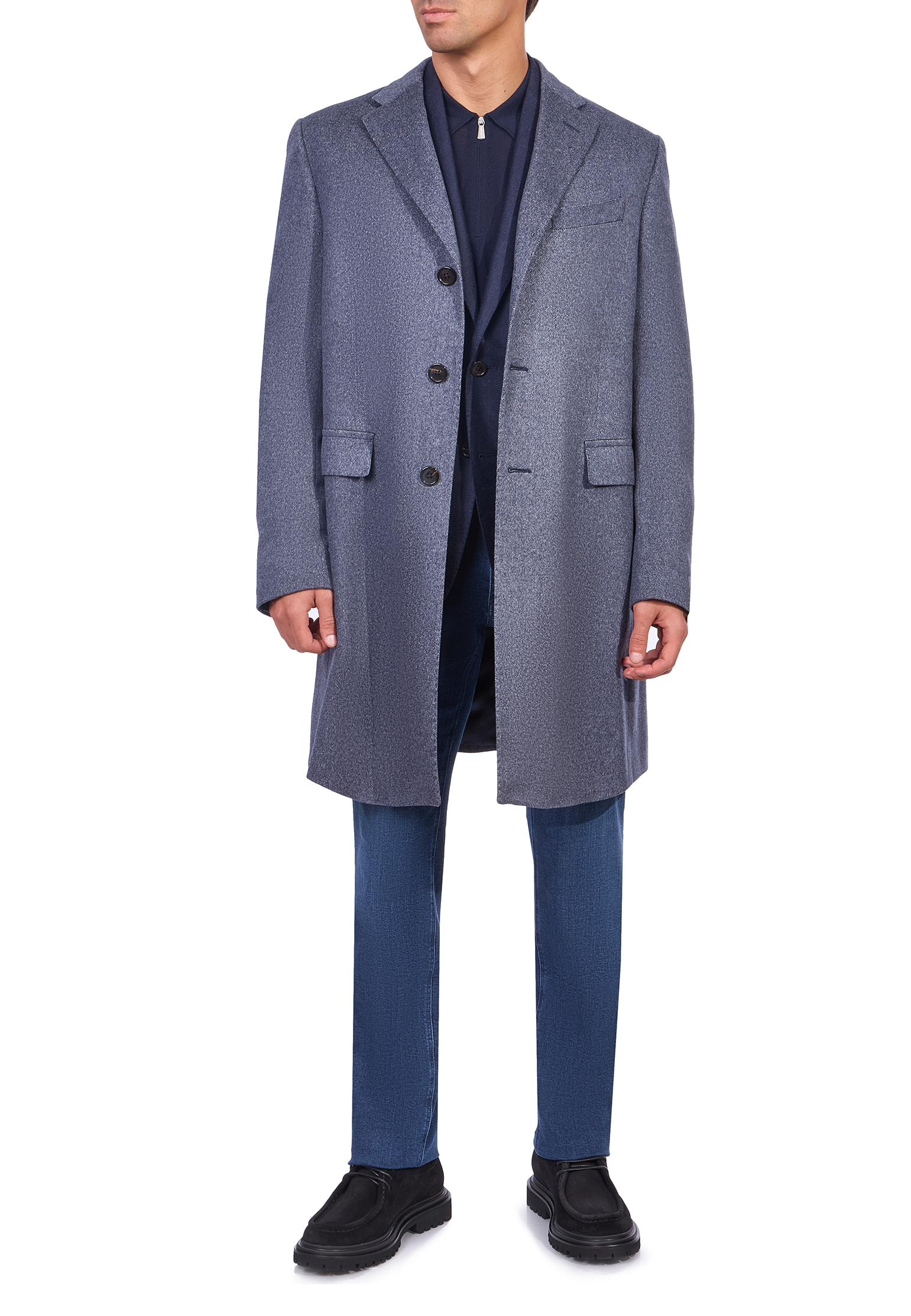 

Пальто CORNELIANI, Голубой, Голубой