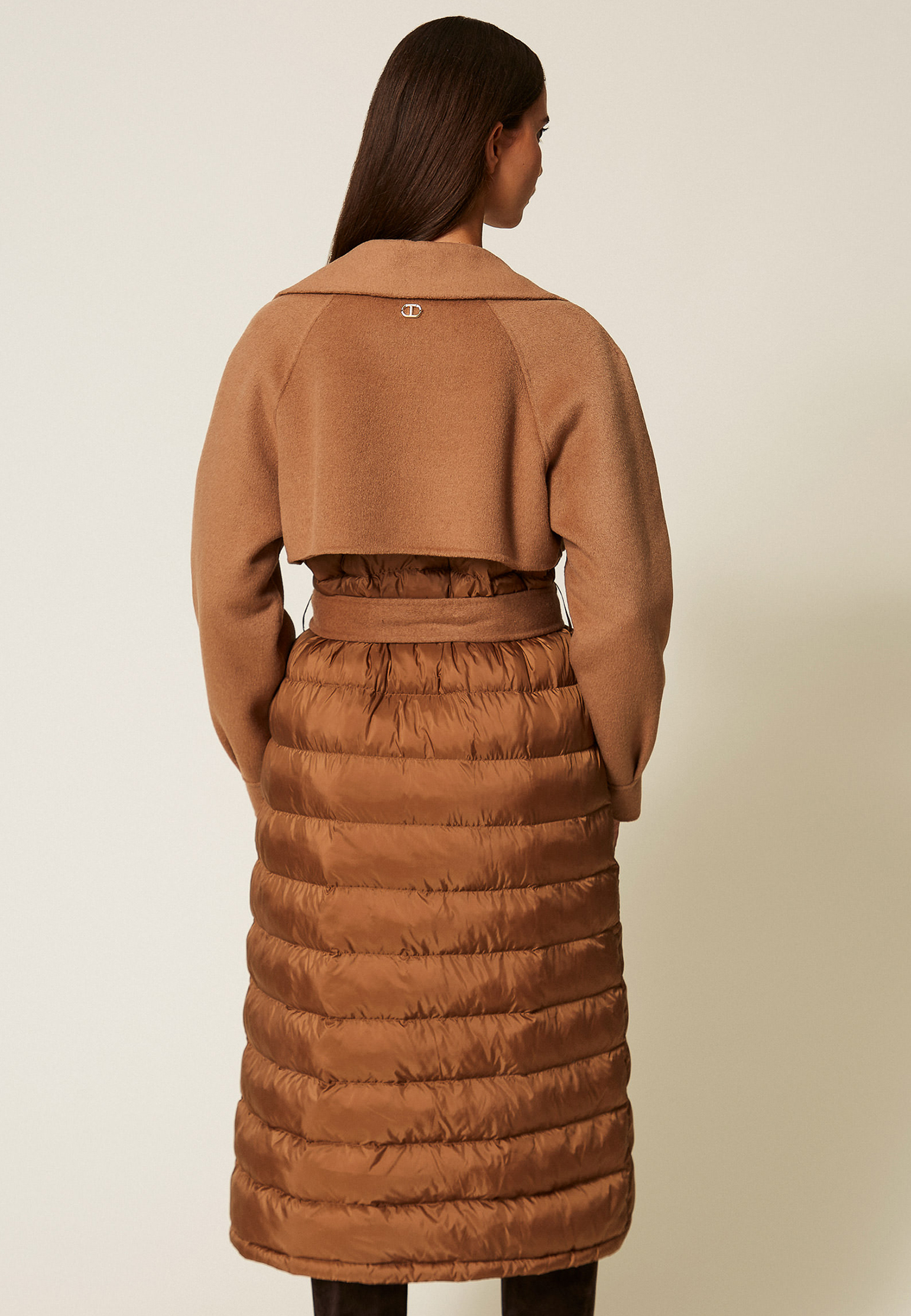 

Пальто TWINSET Milano, Коричневый, Коричневый