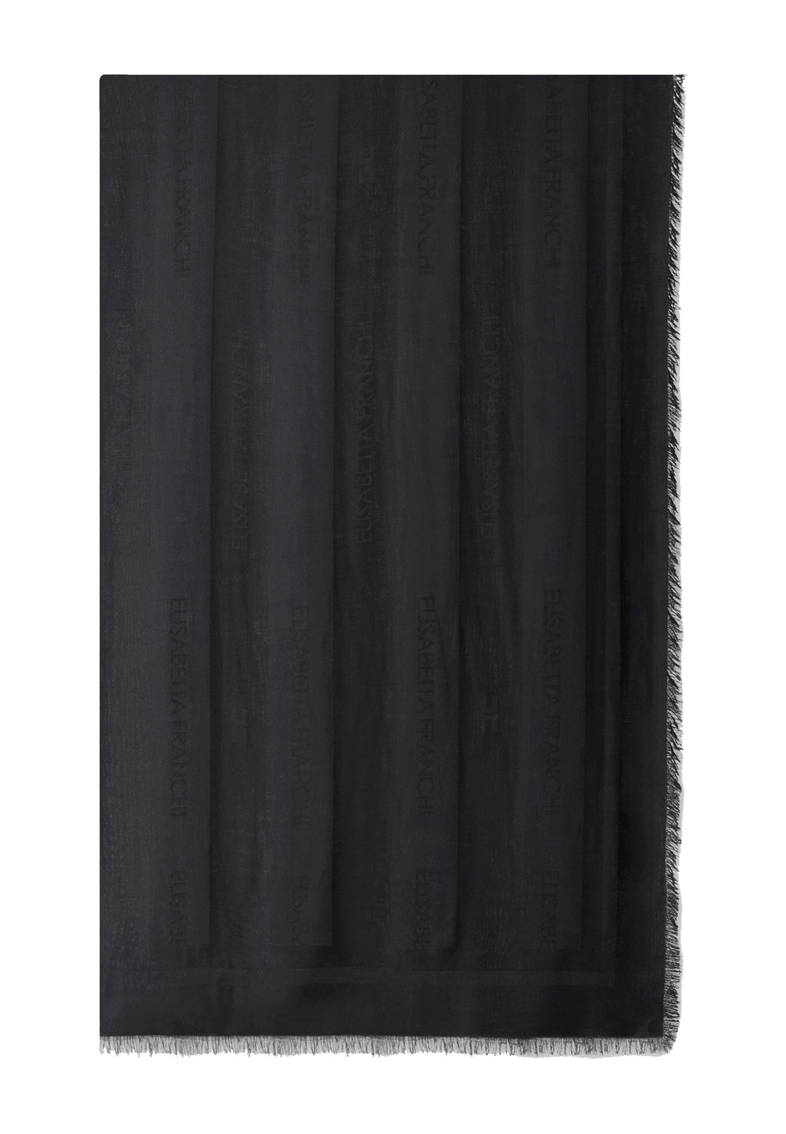 

Шарф ELISABETTA FRANCHI, Черный, Черный