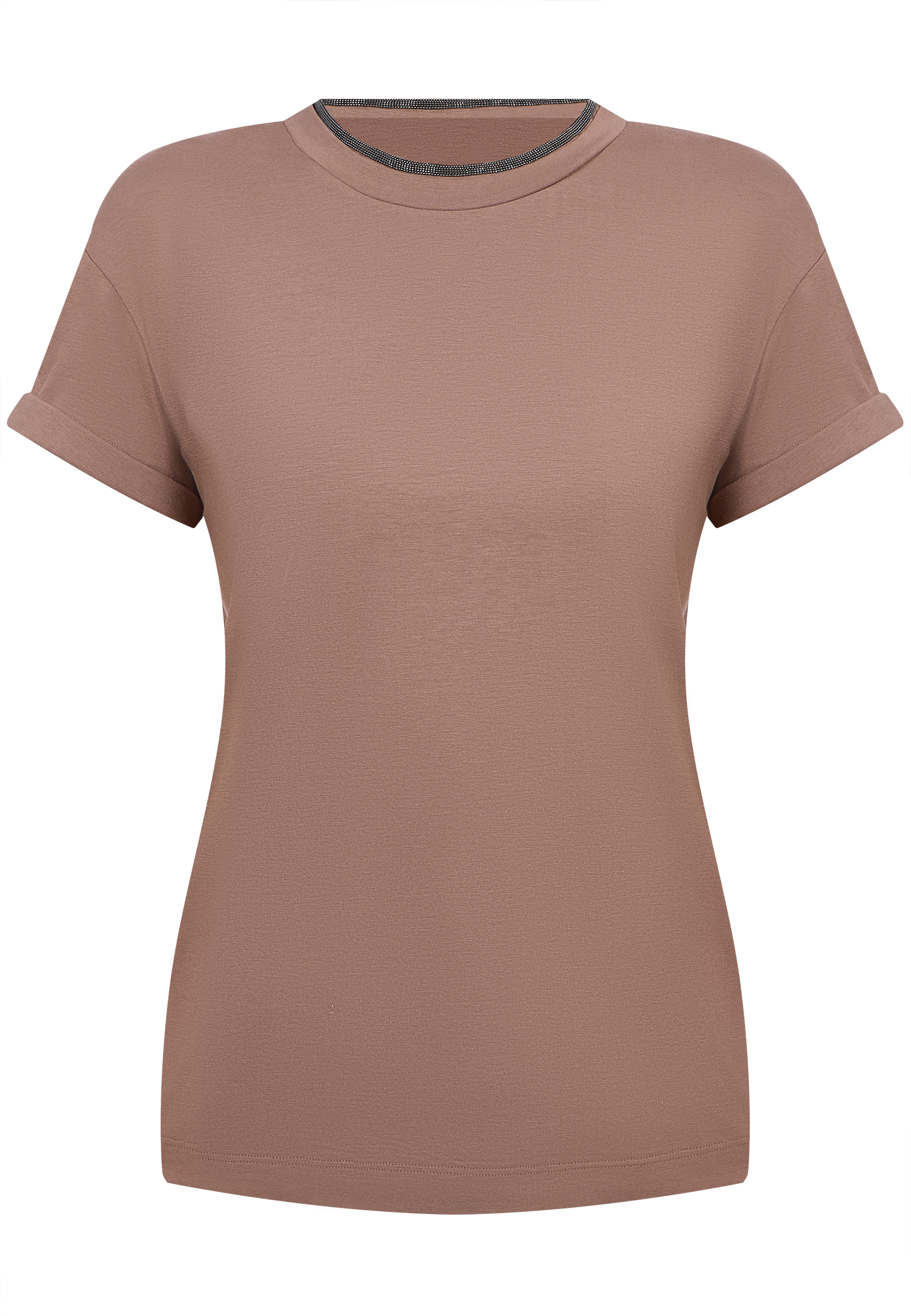 

Футболка BRUNELLO CUCINELLI, Коричневый, Коричневый