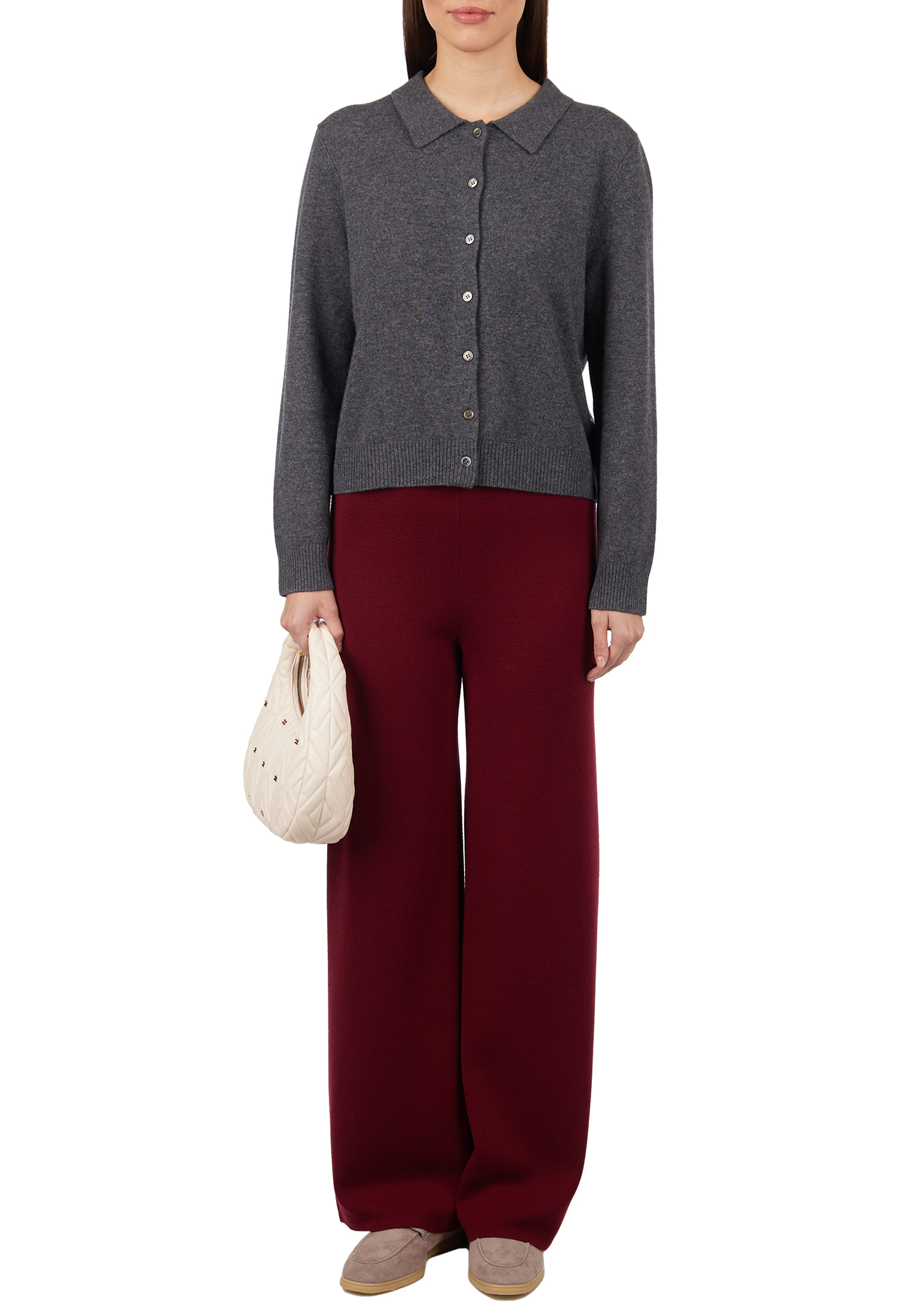 

Брюки LUISA SPAGNOLI, Бордовый, Бордовый