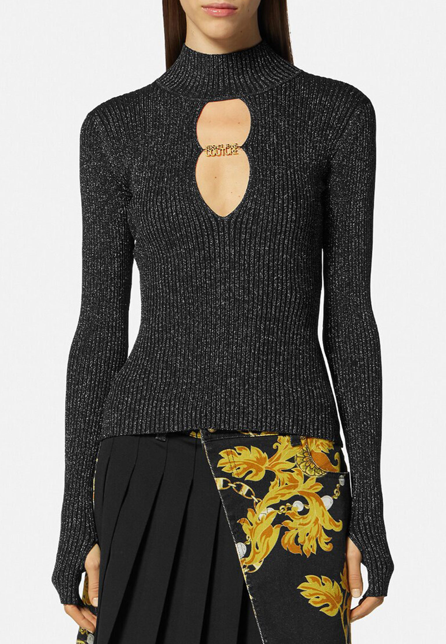 

Водолазка VERSACE JEANS COUTURE, Черный, Черный