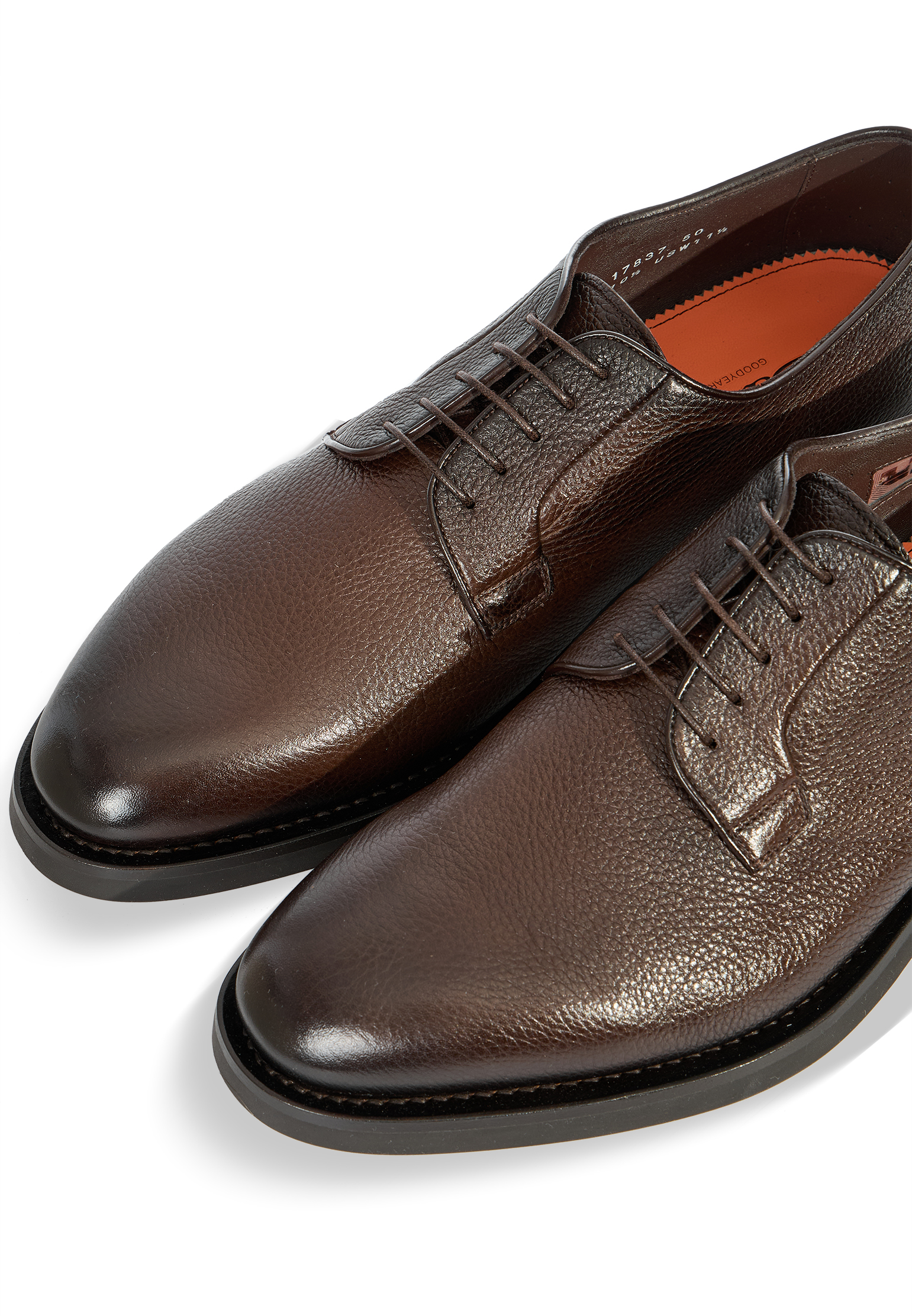 

Дерби SANTONI, Коричневый, Коричневый
