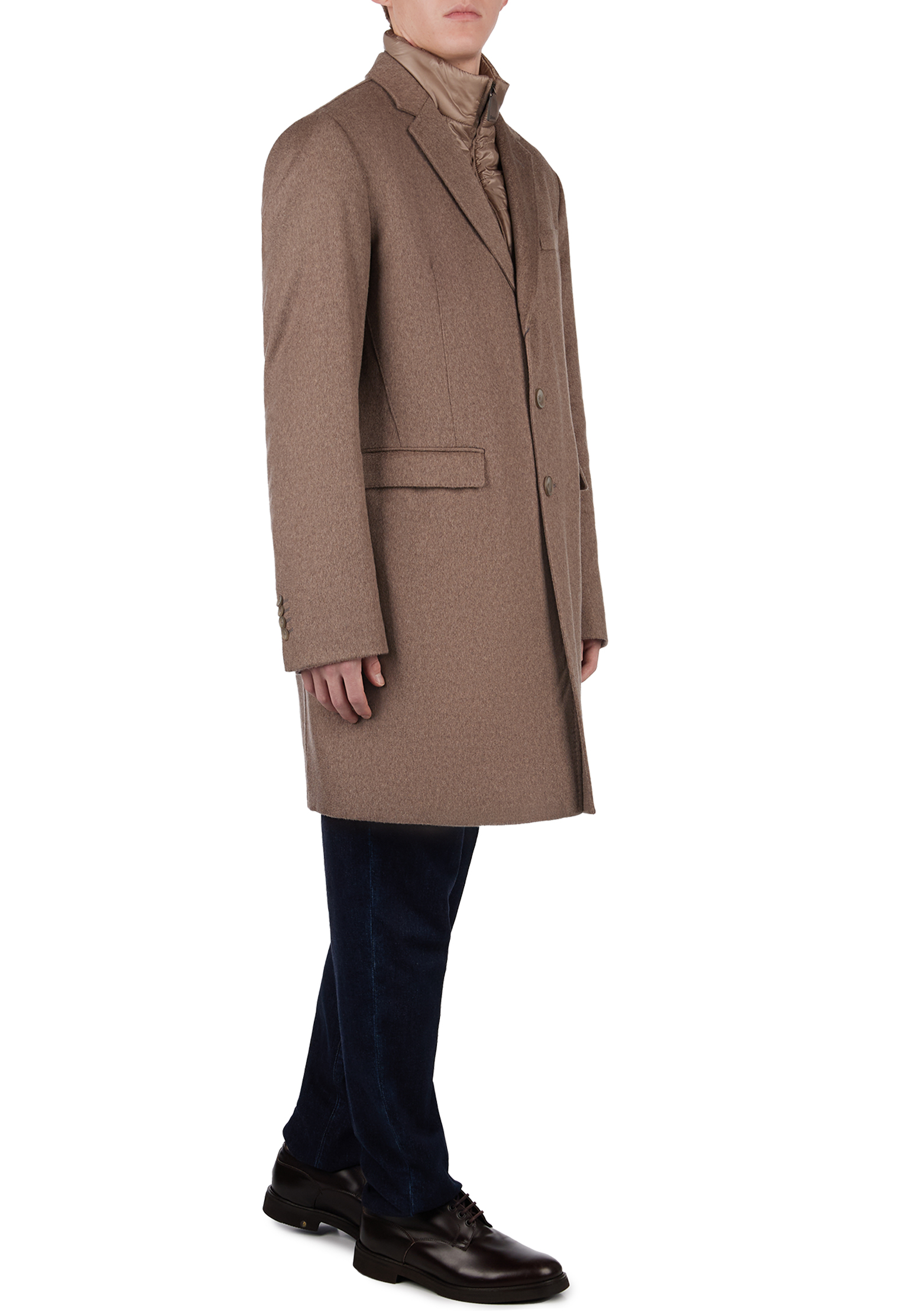 

Пальто HERNO, Бежевый, Бежевый